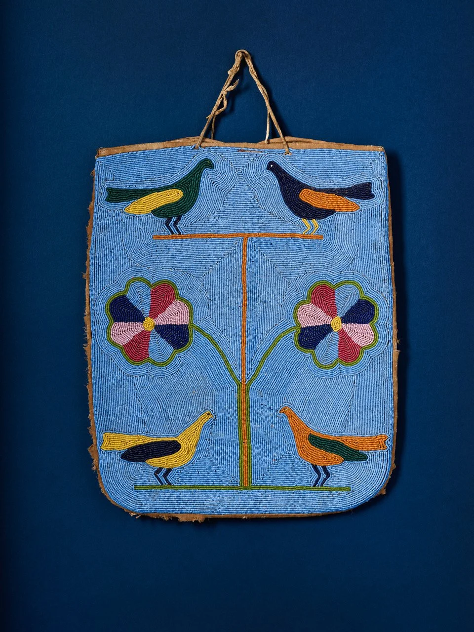 Large Plateau Beaded Flat Bag