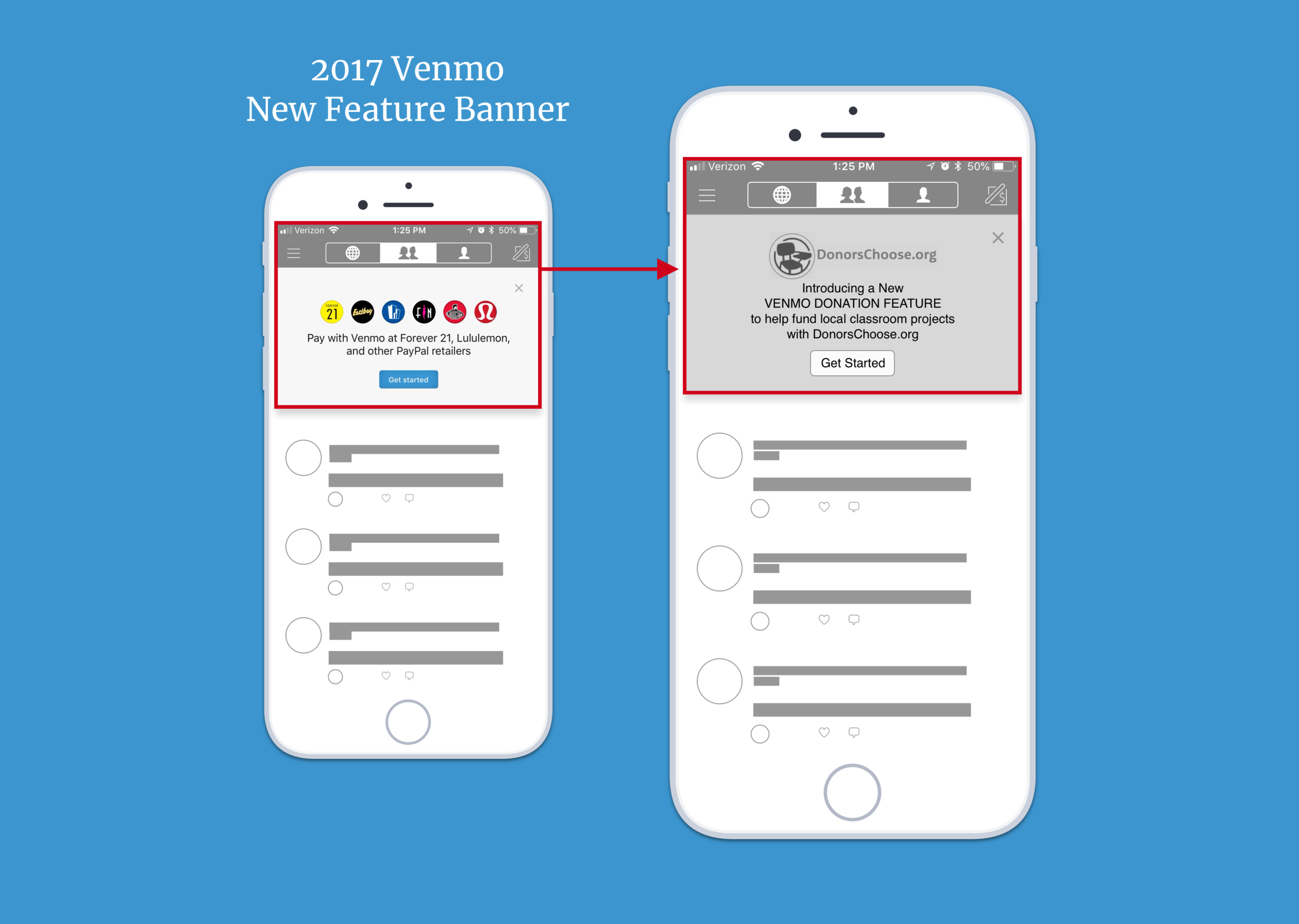 Mobile Donation Feature For Venmo Rk