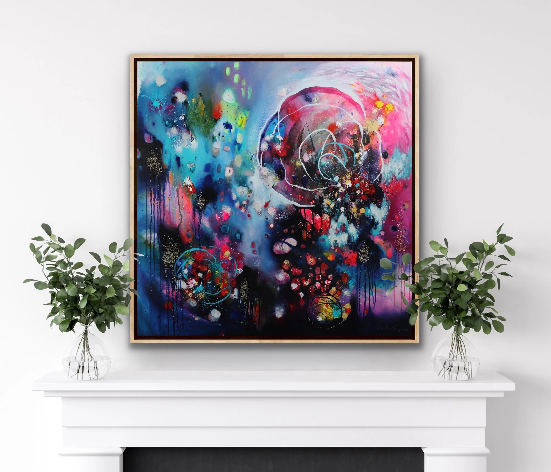 OUTBURST OF JOY Canvas Print