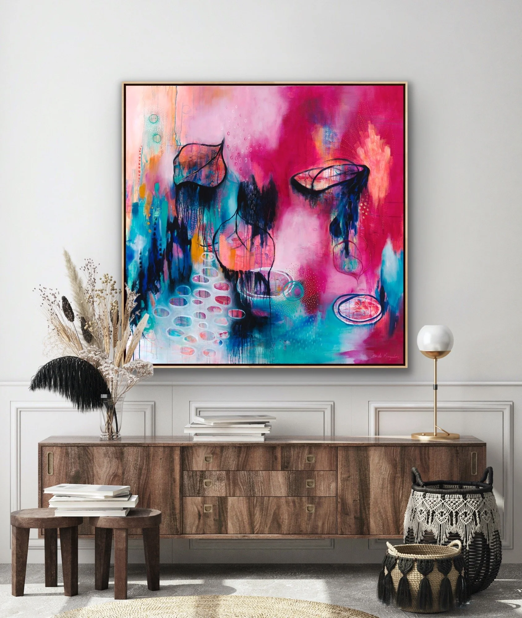 NUTURING THE GARDEN Canvas Print