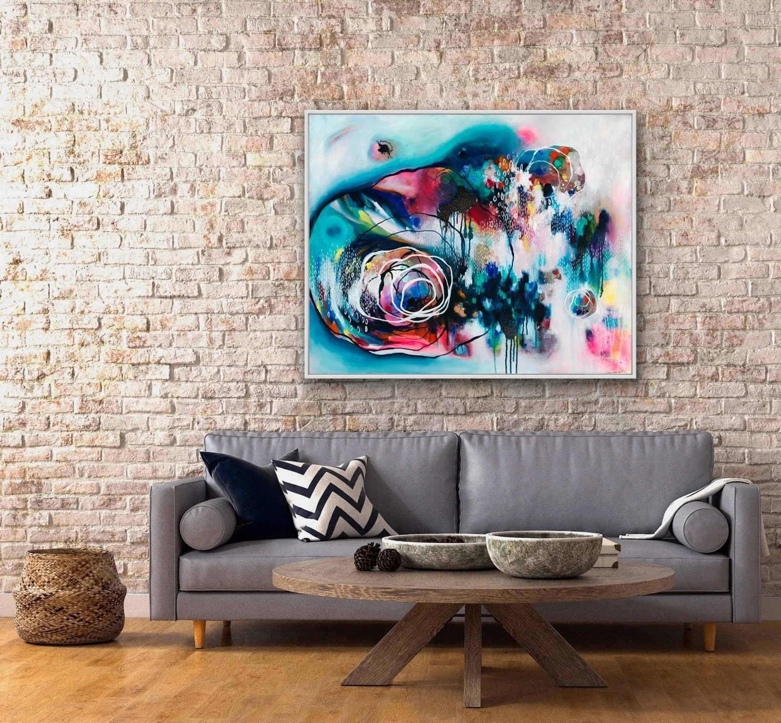RESONANCE IN PROGRESS Canvas Print