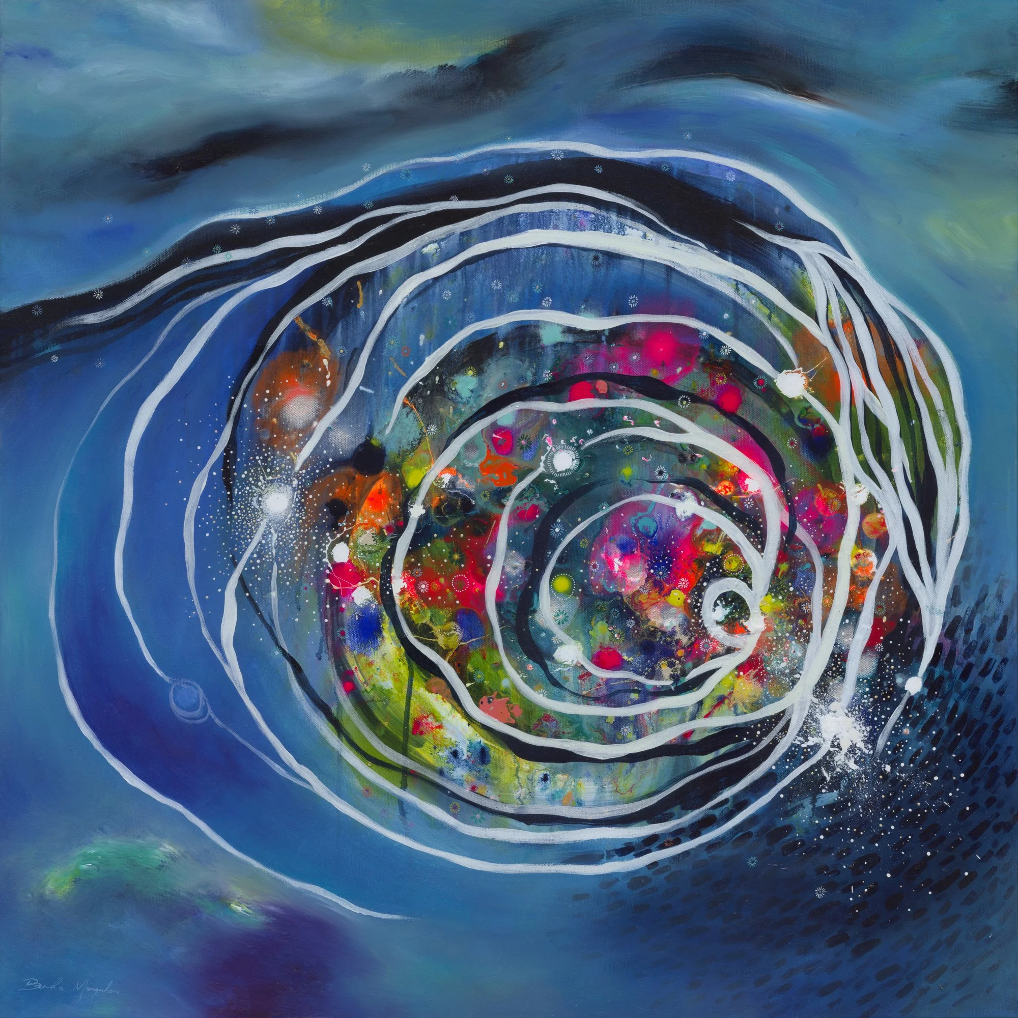 Halos of Hope | 76cm x 76cm