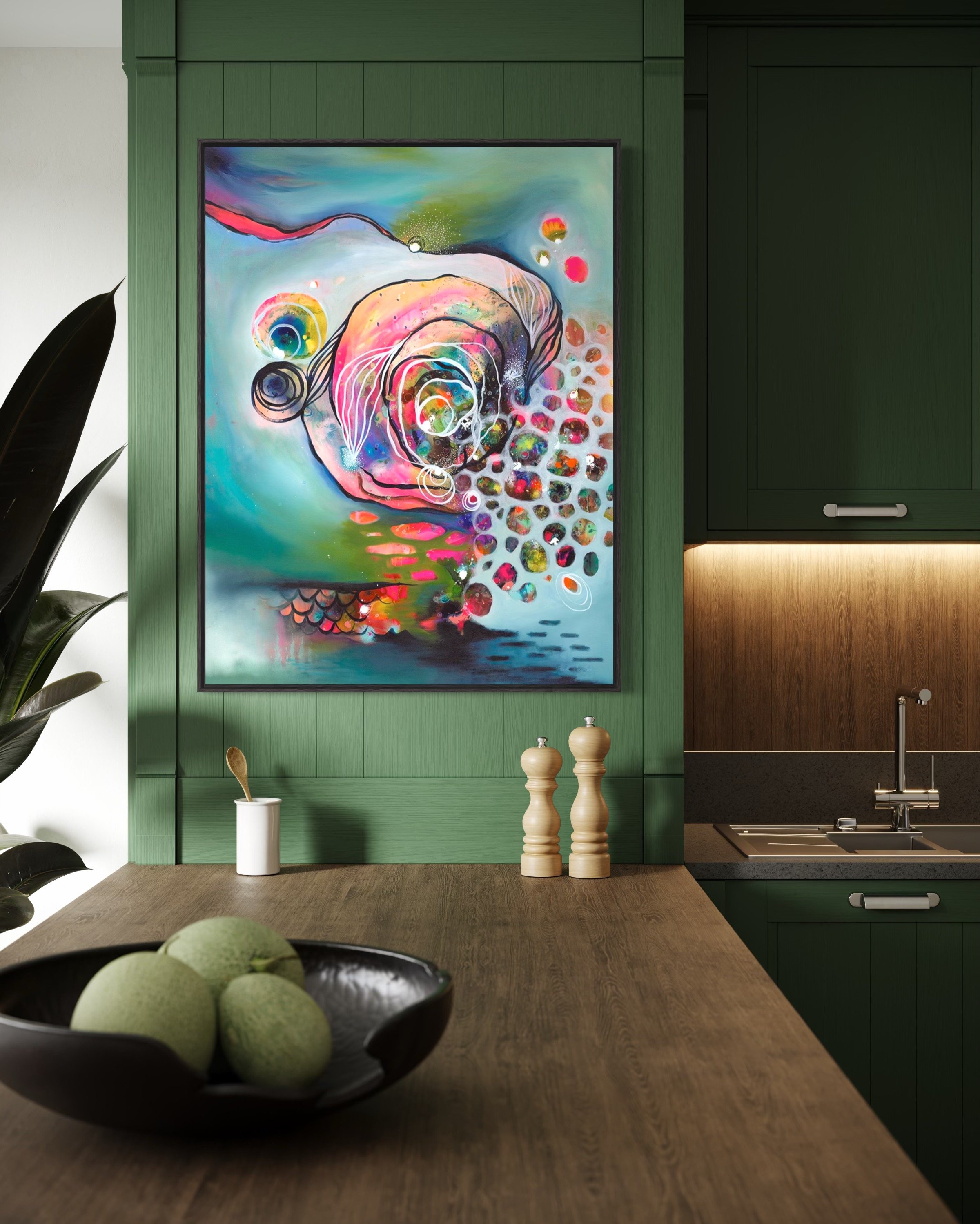 EFFERVESCENT WISDOM Canvas Print