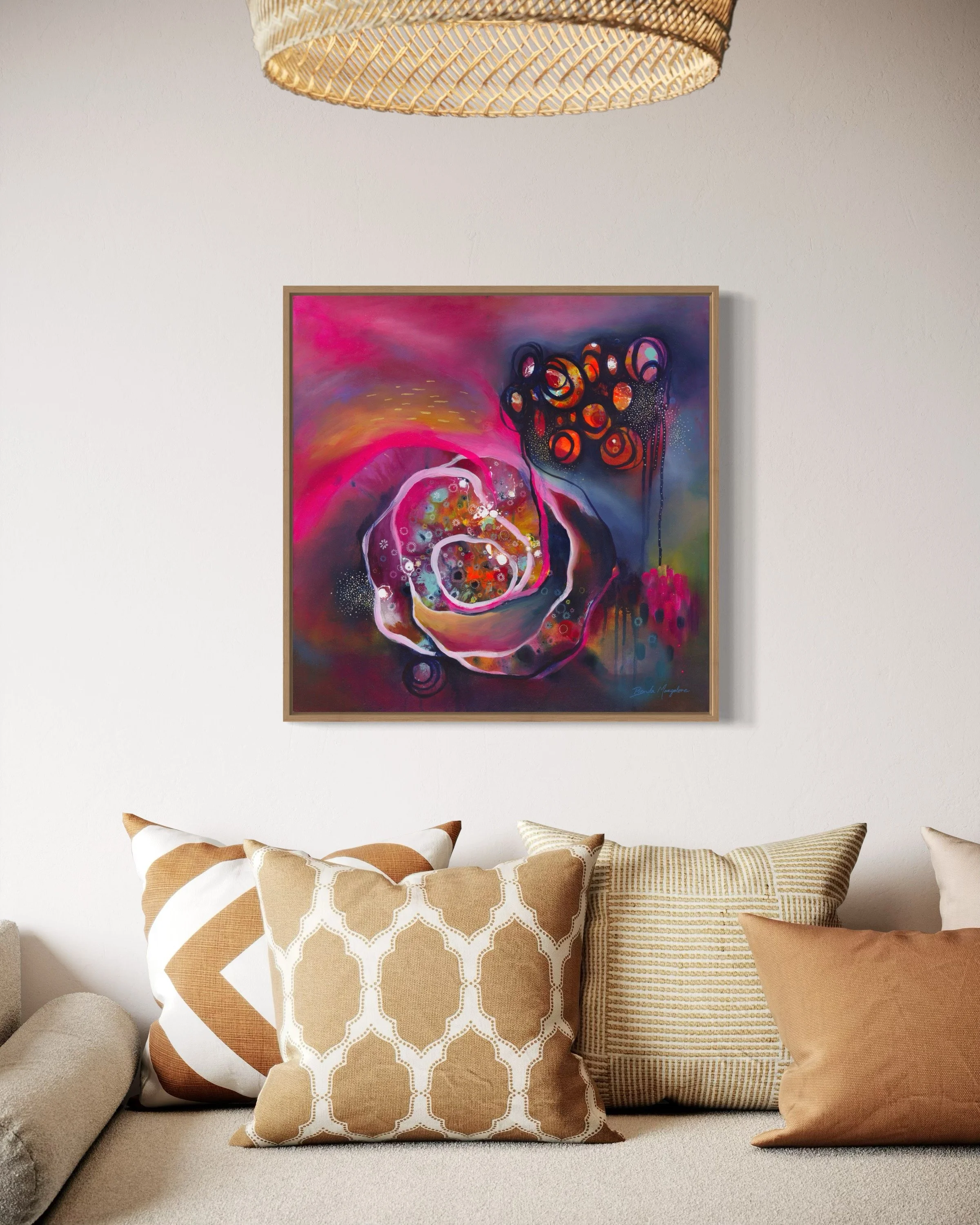 Carousel of Courage | 63cm x 63cm