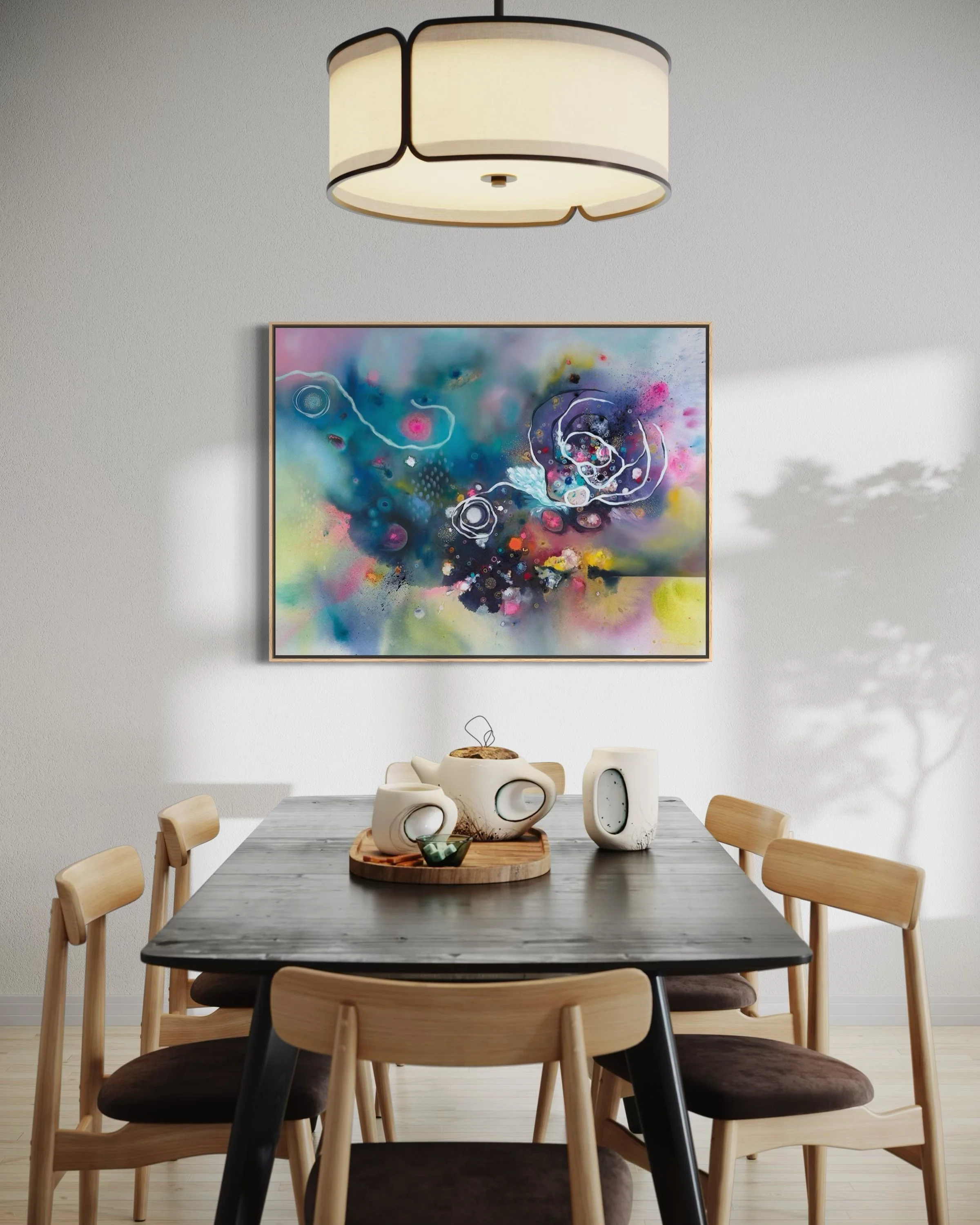 WOVEN ETHERS Canvas Print