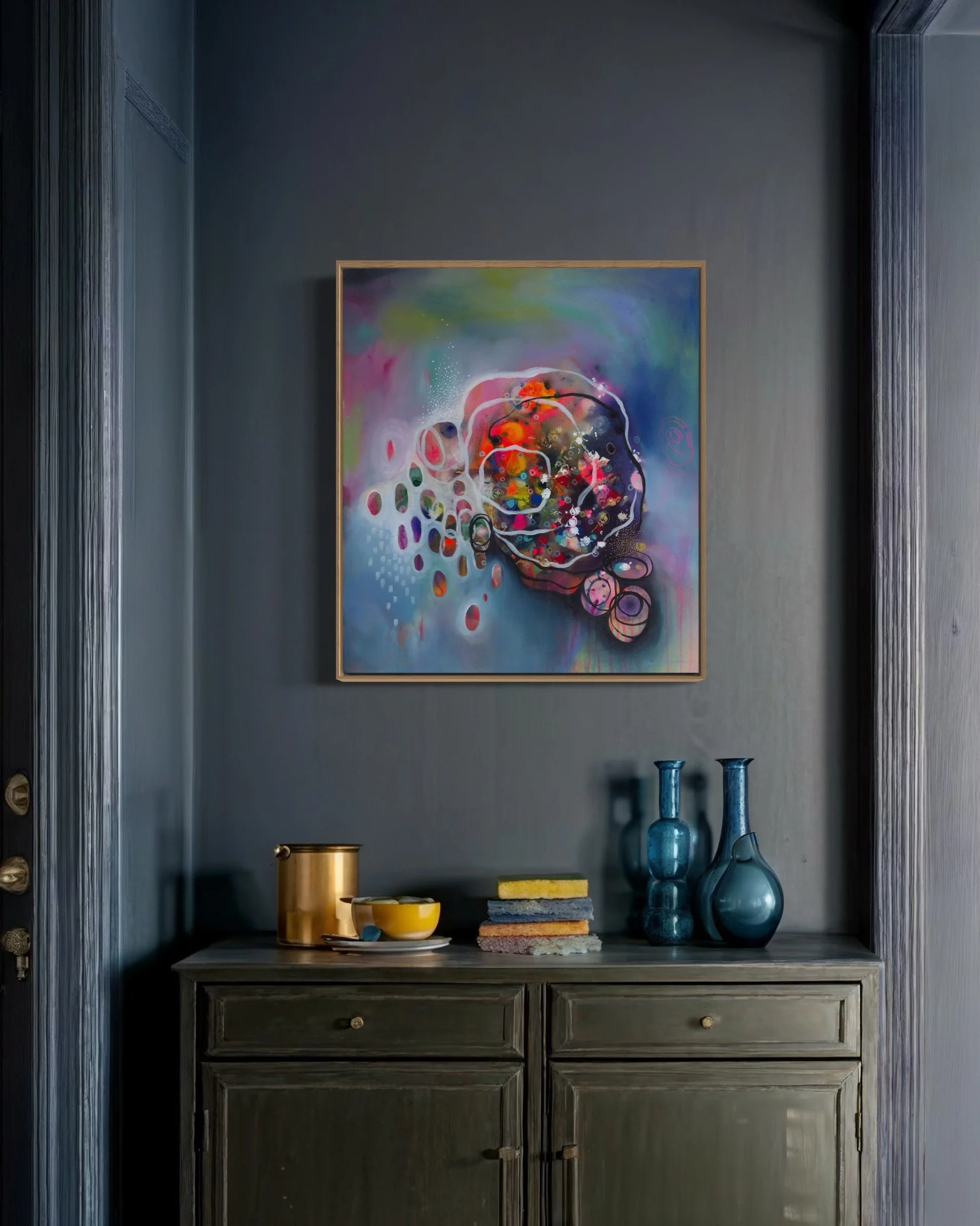 Quiet Becoming, Radiant Unfolding | 61cm x 69cm