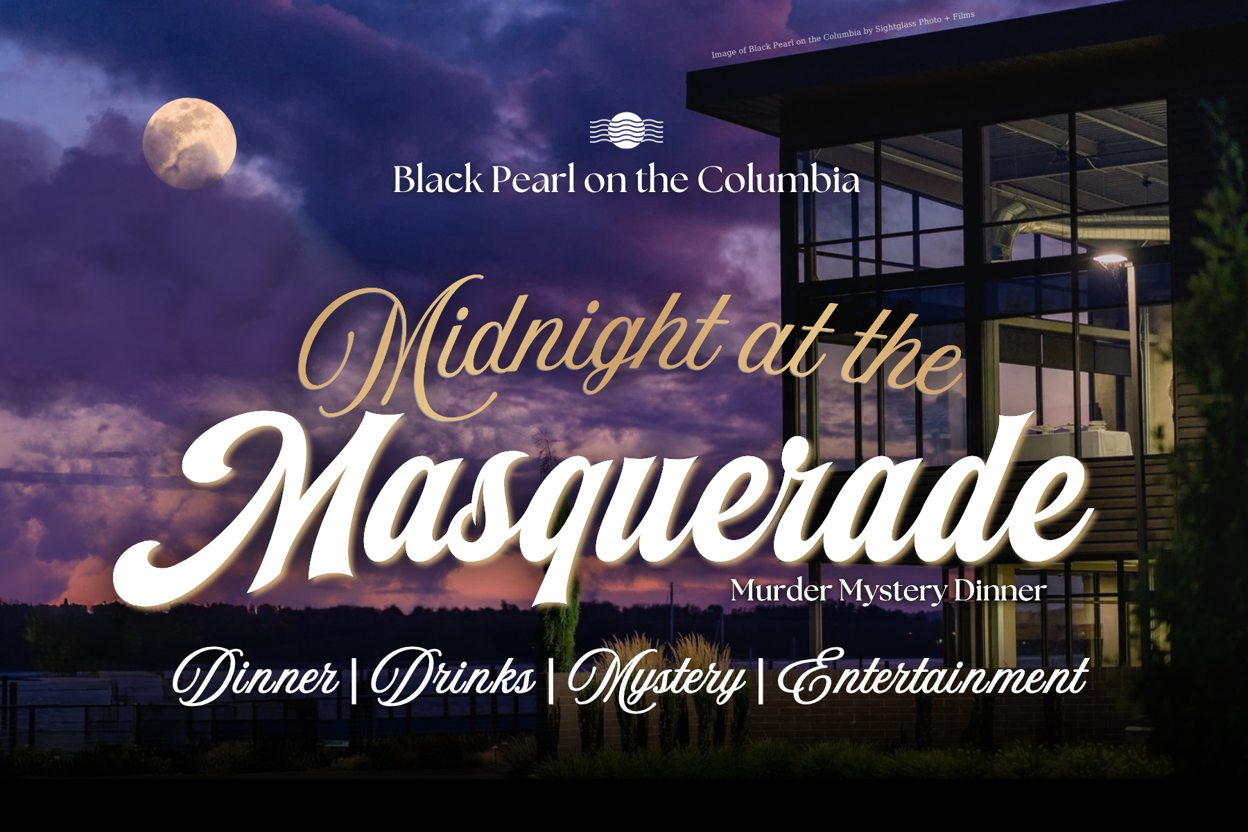 Midnight at the Masquerade: A Black Pearl on the Columbia Murder Mystery Dinner