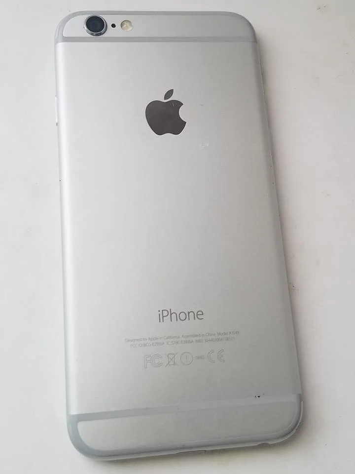 White Silver Iphone 6 64gb At T Cell Cyle