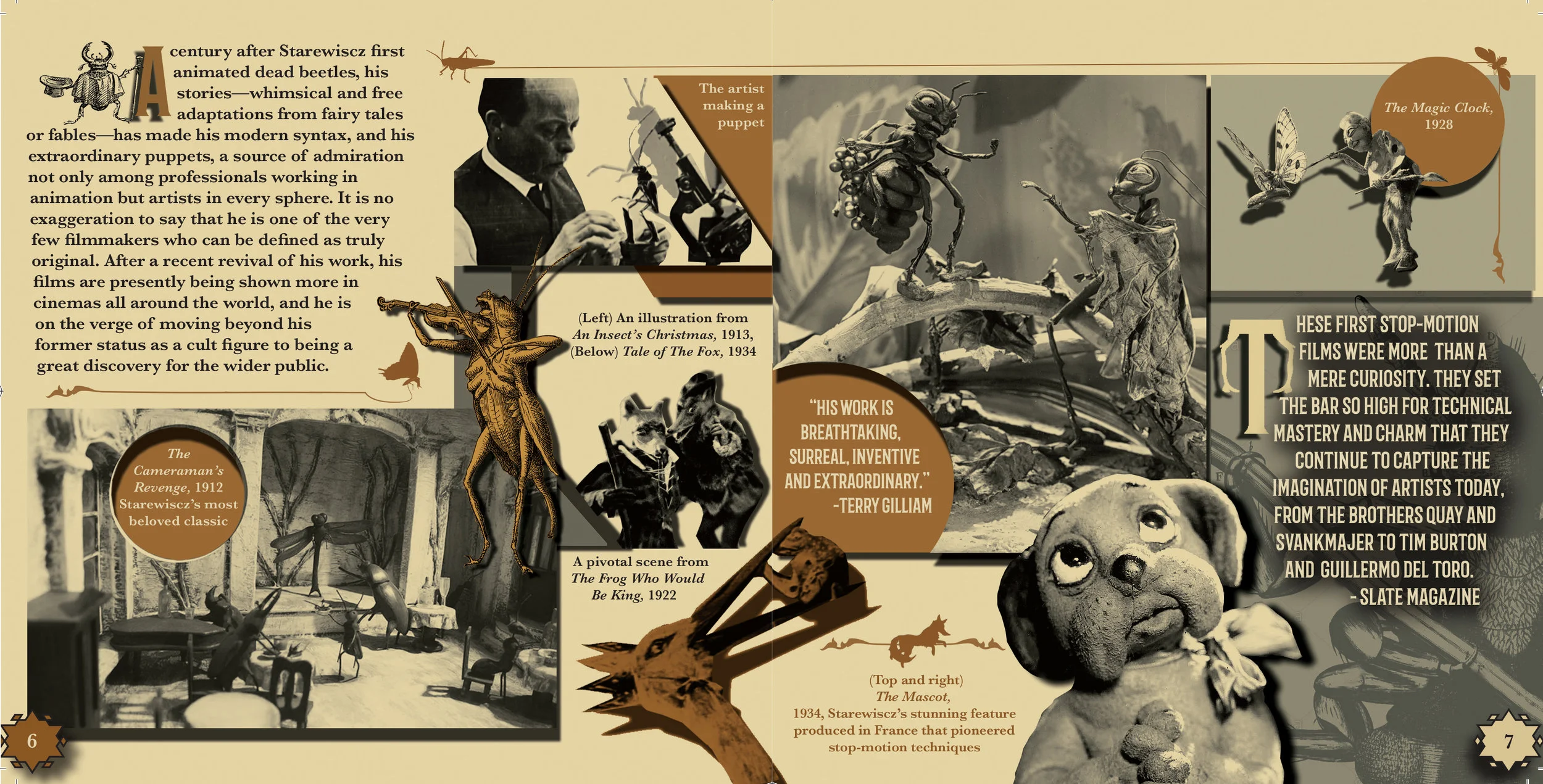 Book Design : THE STOP-MOTION SURREALISM OF STAREWISCZ-SVANKMAJER-QUAY
