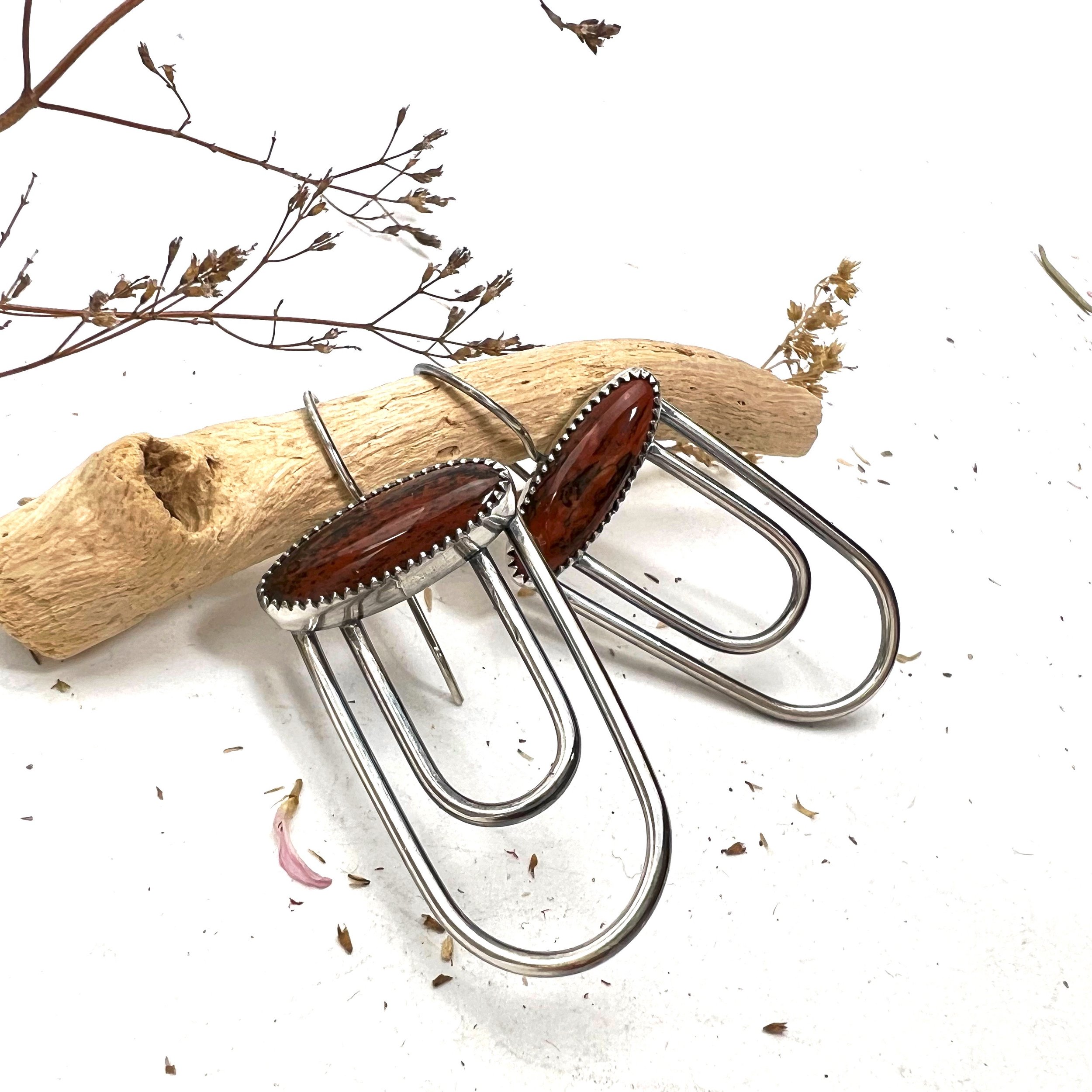 "Make it at Meltdown" Jasper Canyon Earrings