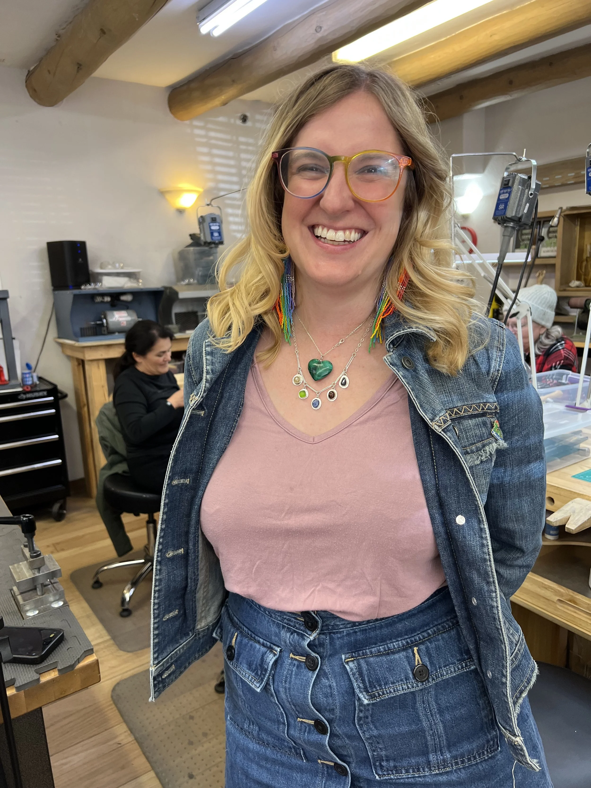 Celebrating International Women's Day: Crafting the Enchantment Charm Necklace in Albuquerque