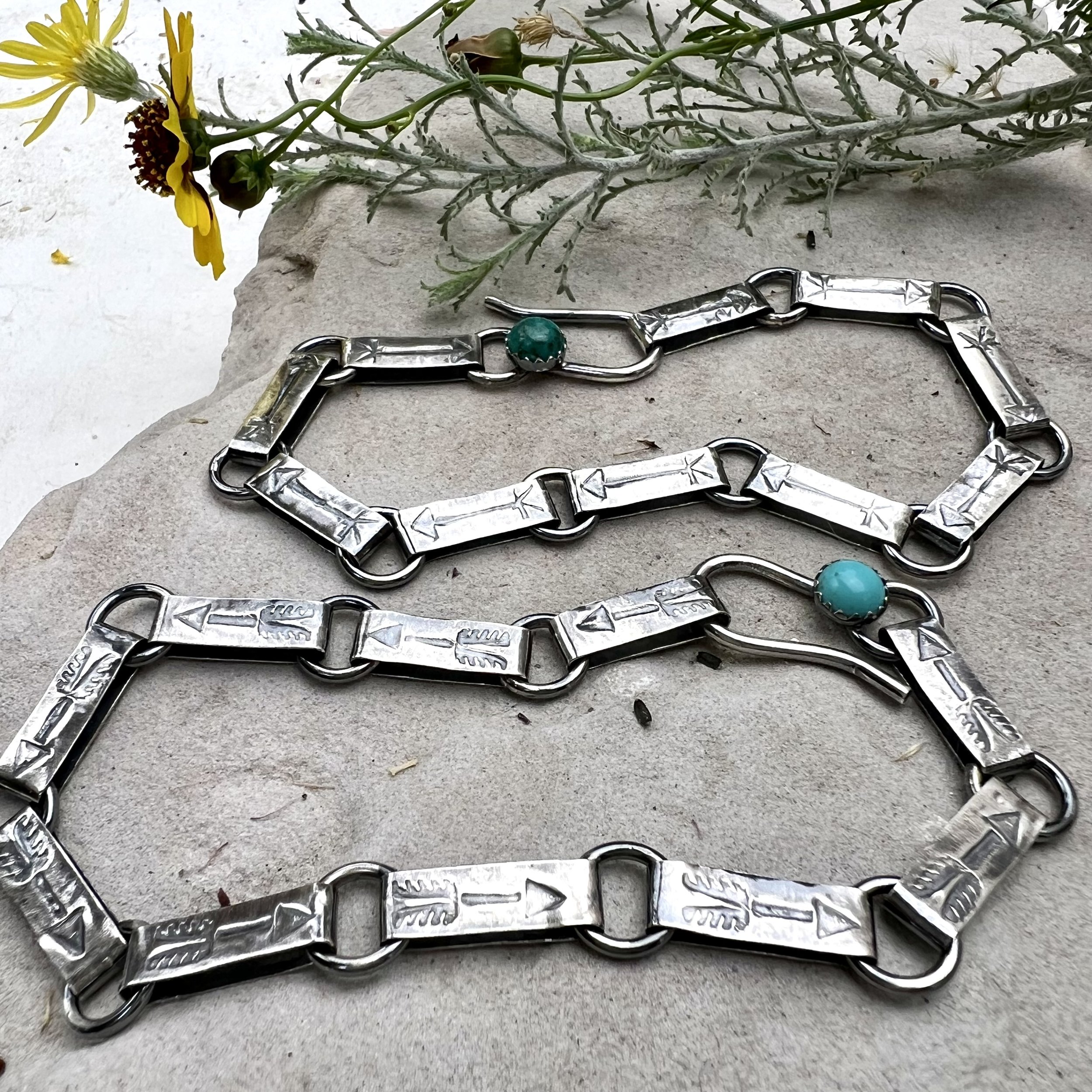 "Make it at Meltdown" Stamped Link Bracelet