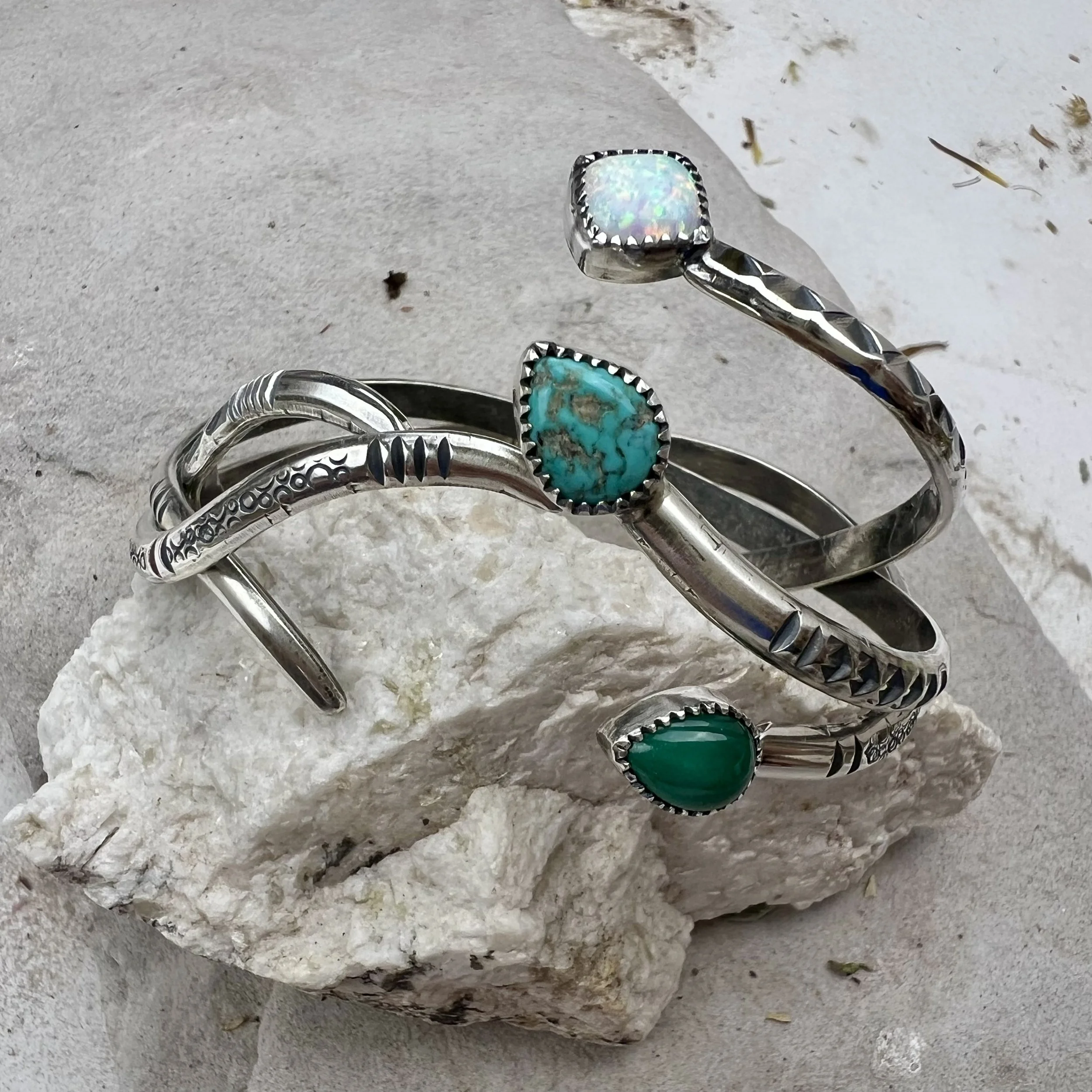 "Make it at Meltdown" Stamped Snake Bracelet