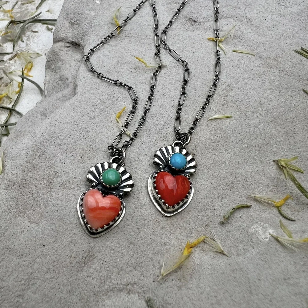 "Make it at Meltdown" Gift Guide: Petite Heart Pendants