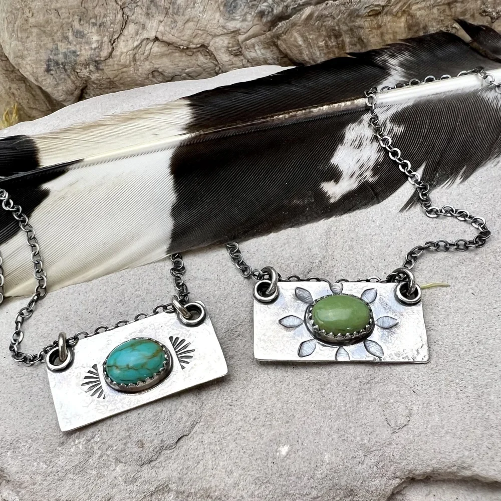 Meltdown Mini-series: Turquoise Slide Necklace