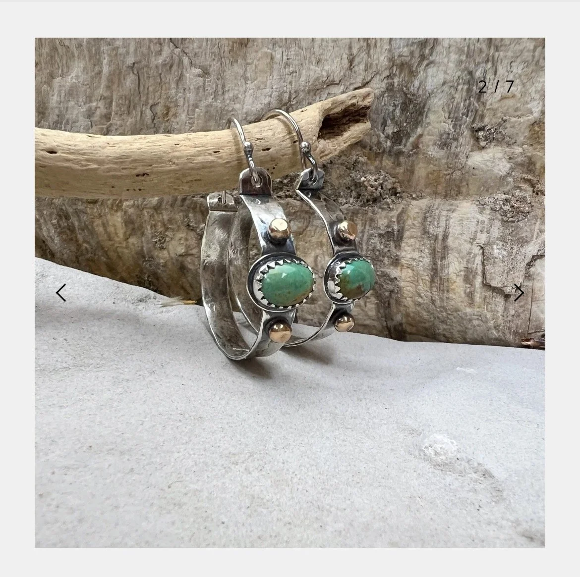 Essential Turquoise Hoop Earrings Class | Hands-On Silversmithing at ...
