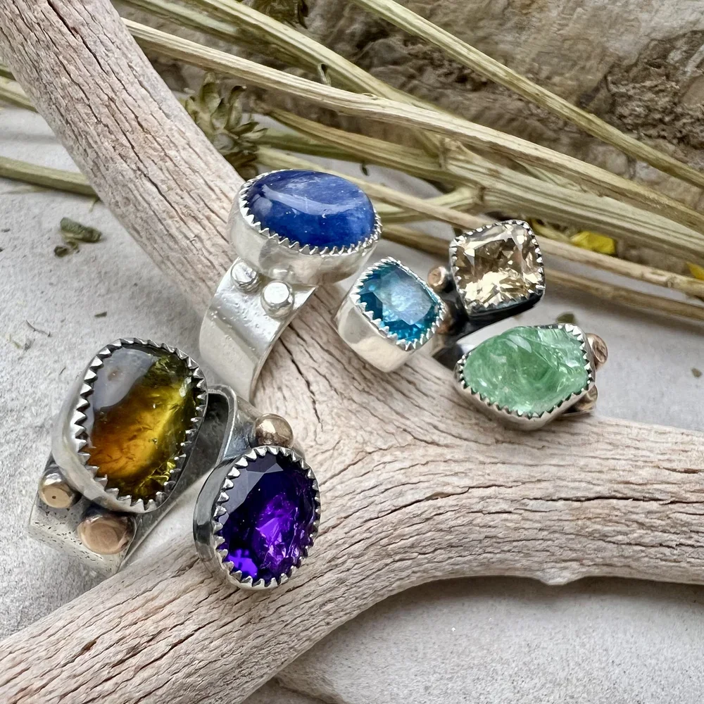 "Make it at Meltdown" Limited Edition: Tourmaline Wrap Ring