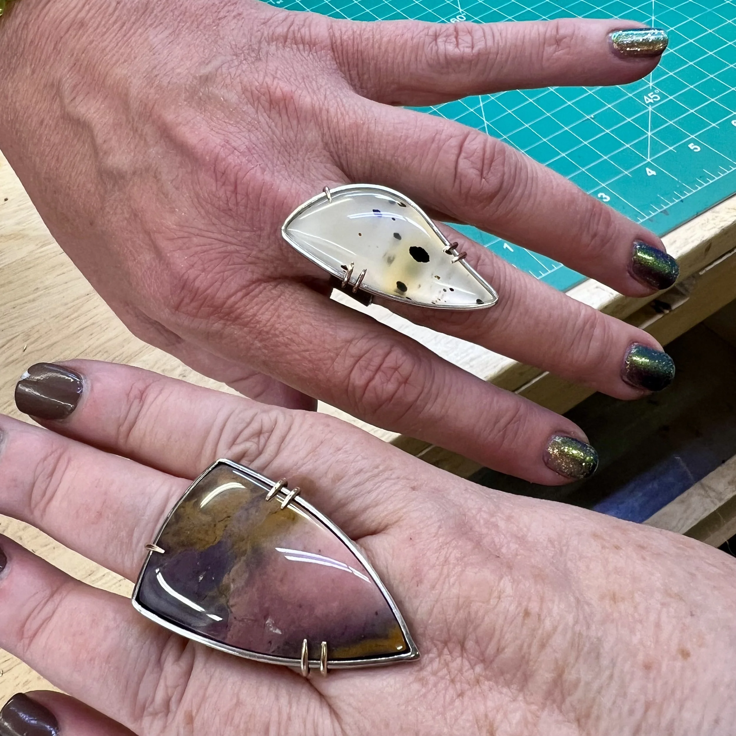 Silversmithing Class in Albuquerque: Private Prong Setting Experience at Meltdown Studio