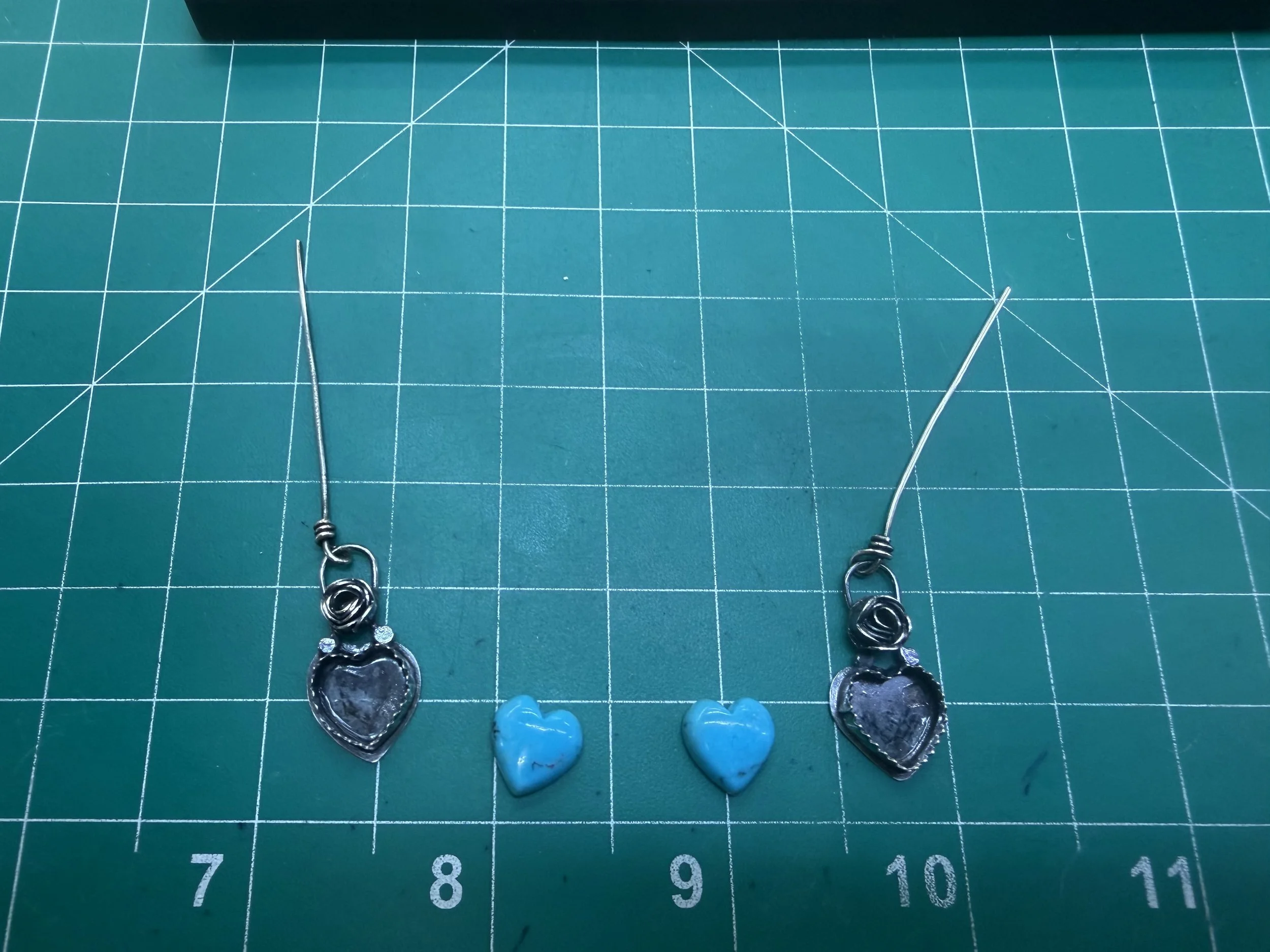 Blooming Heart Earrings Jewelry Workshop in Albuquerque: A Natural Next Step