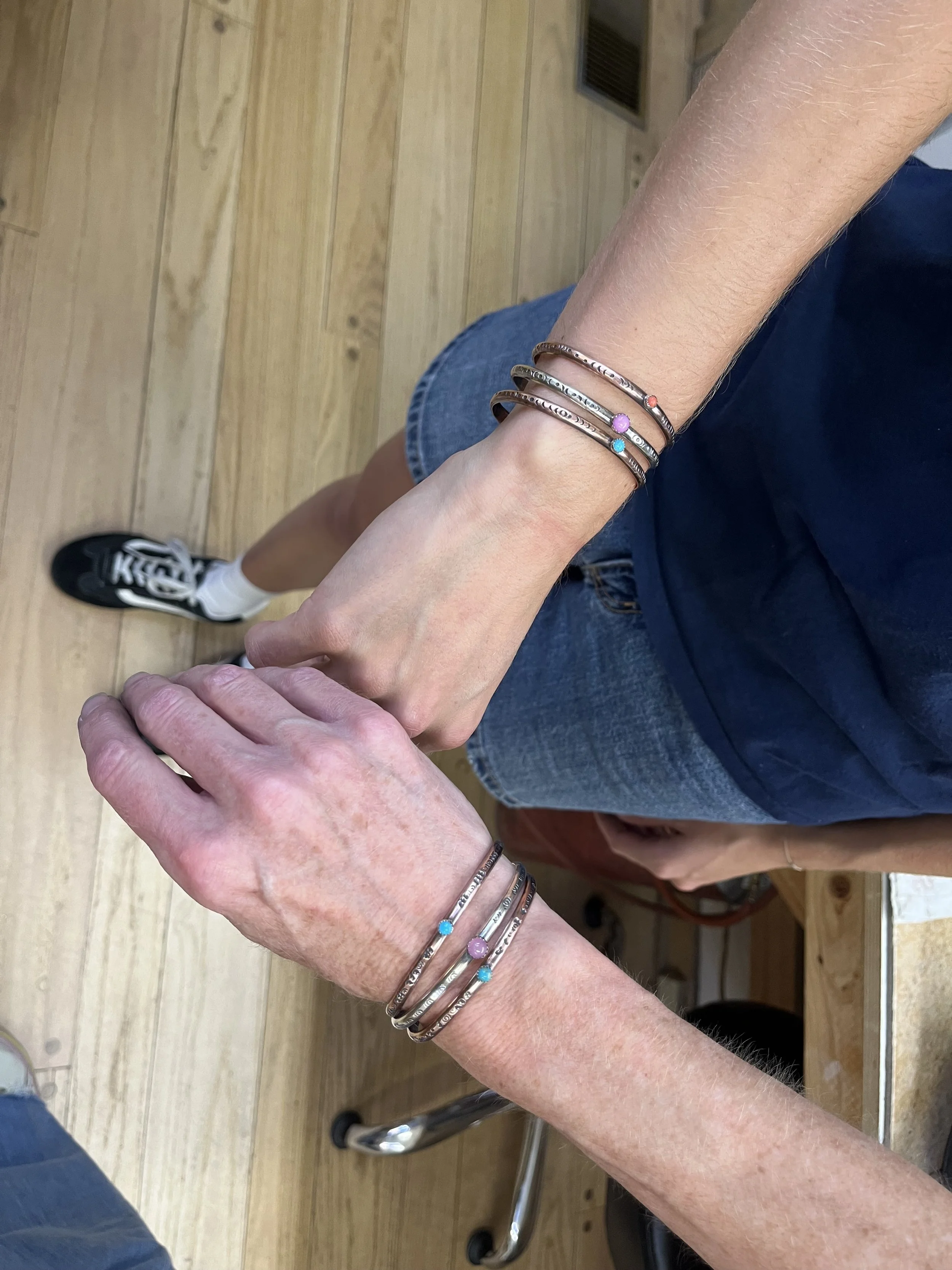 Learn Through Private Jewelry Instruction Albuquerque: Hands-On Stamped Cuff Bracelet Workshop&nbsp;