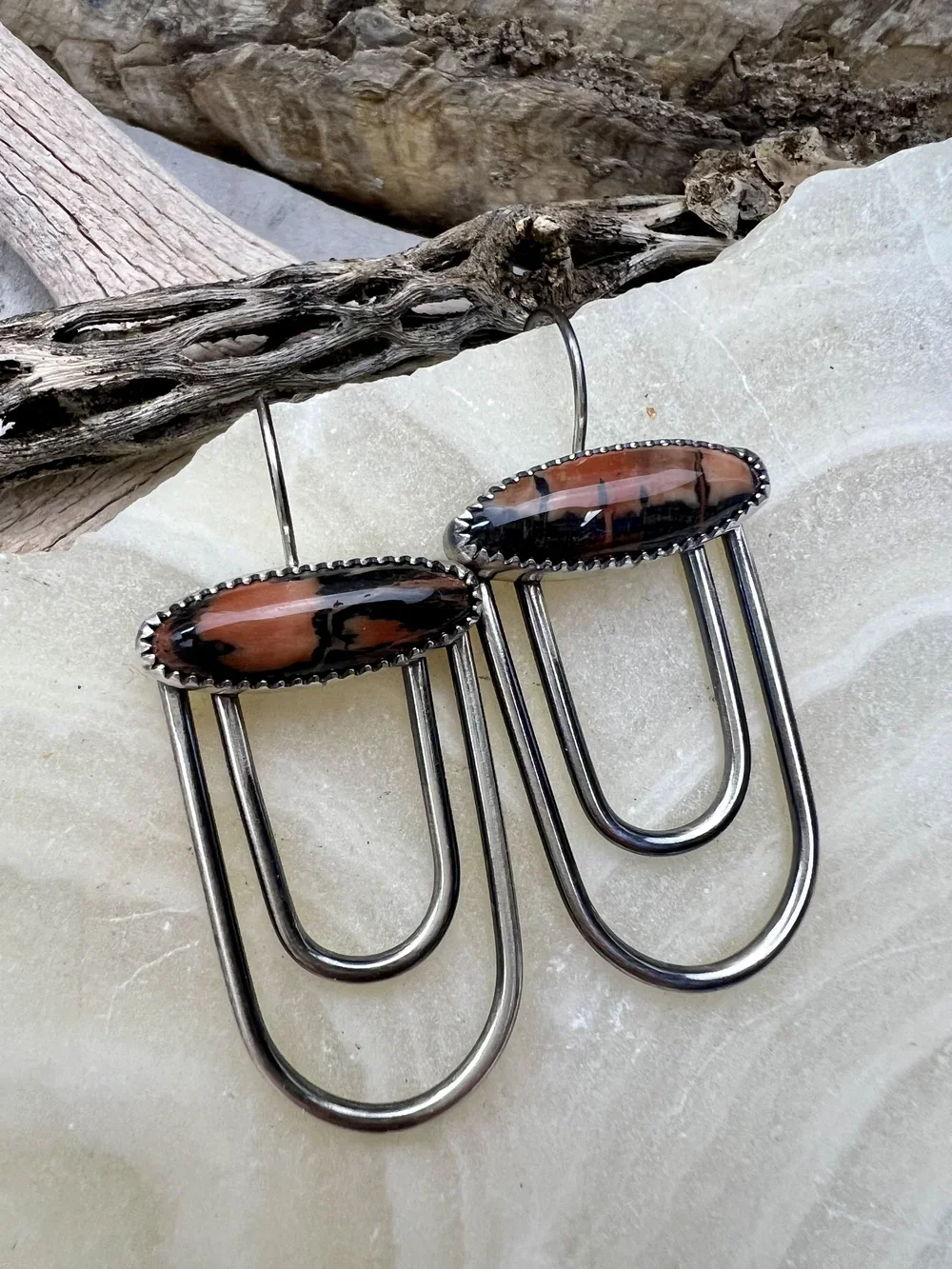 "Make it at Meltdown" Jasper Canyon Earrings