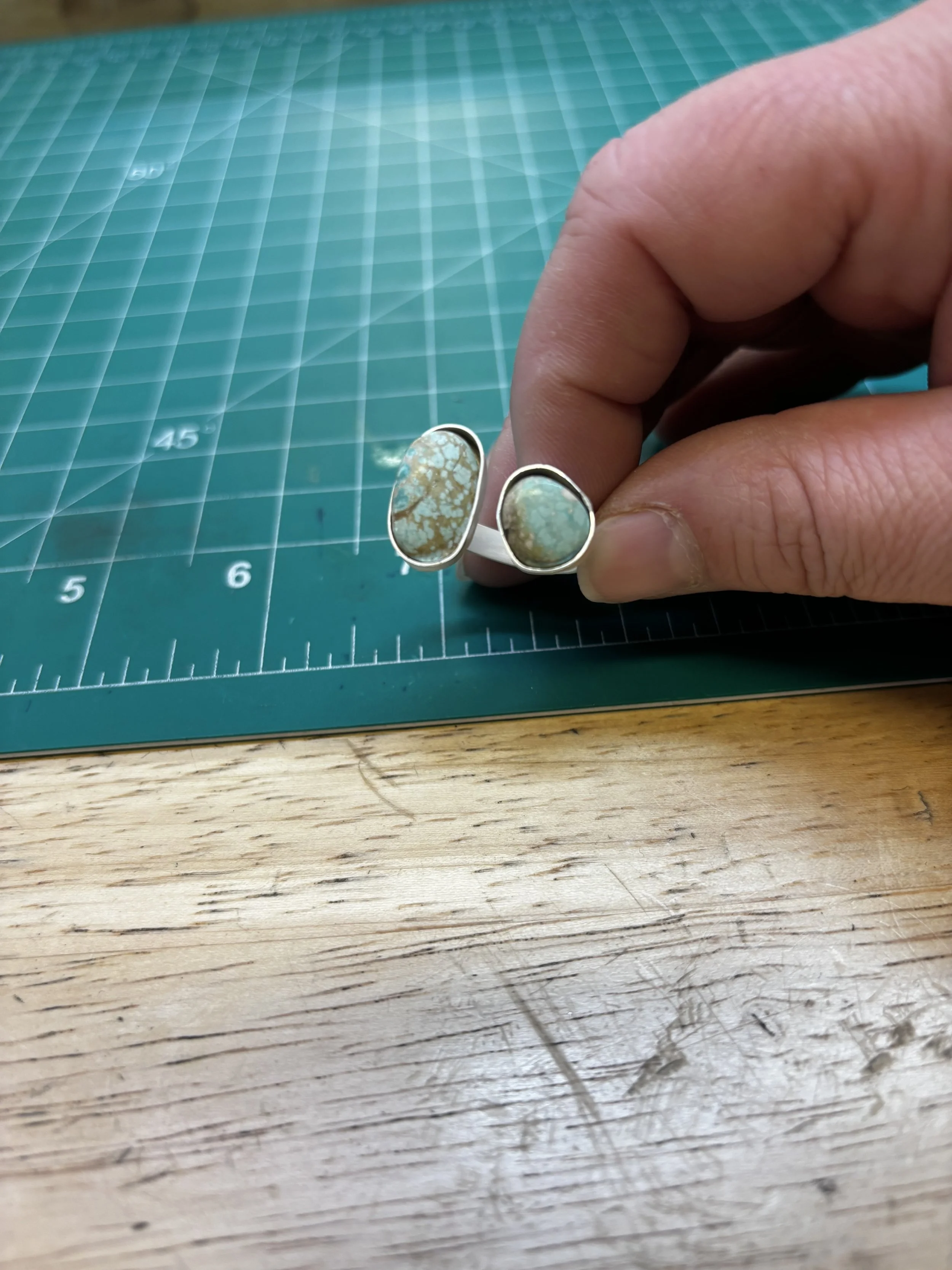 Setting stones in turquoise ring class Albuquerque