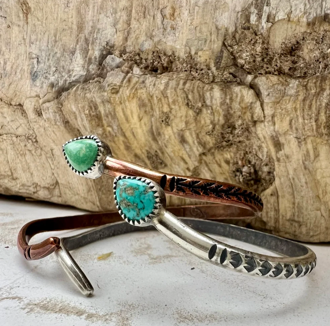 "Make it at Meltdown" Stamped Snake Bracelet