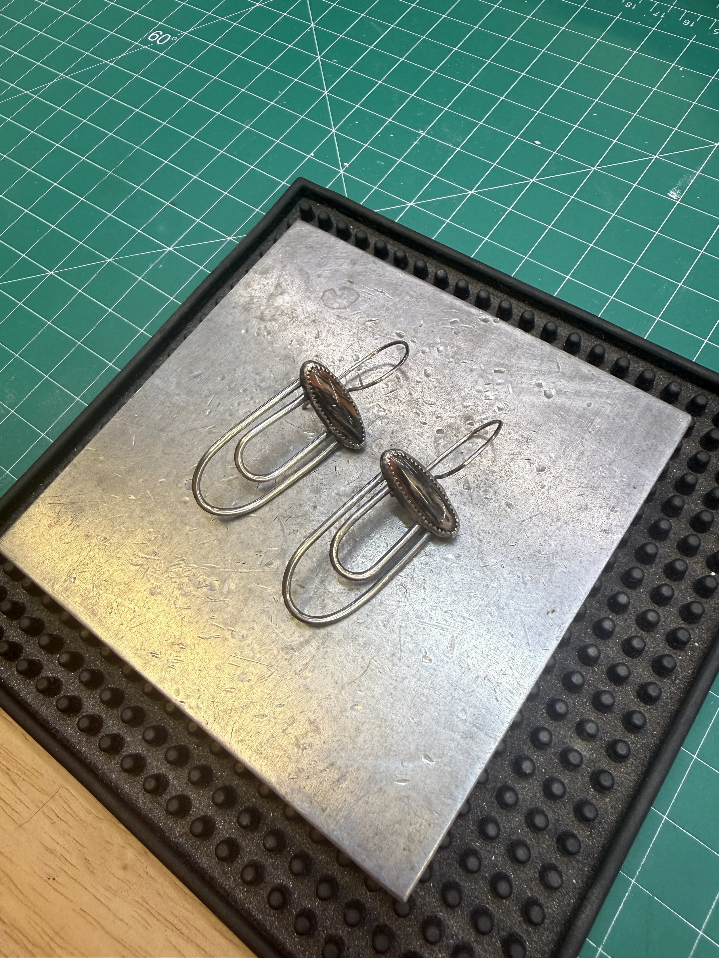 Sterling silver earring components