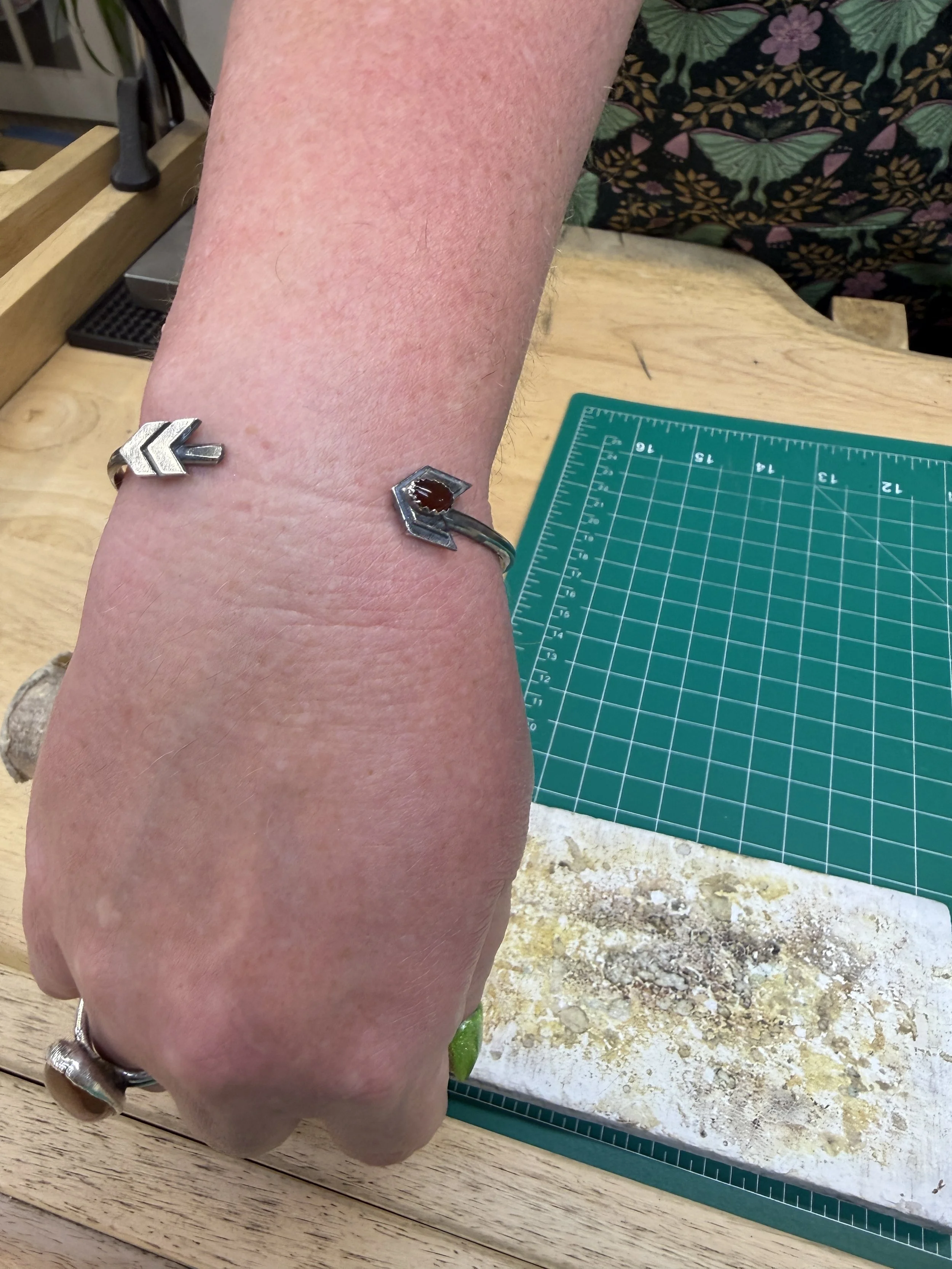 Jewelry Making Class in Albuquerque: Arrow Cuff Bracelet&nbsp;