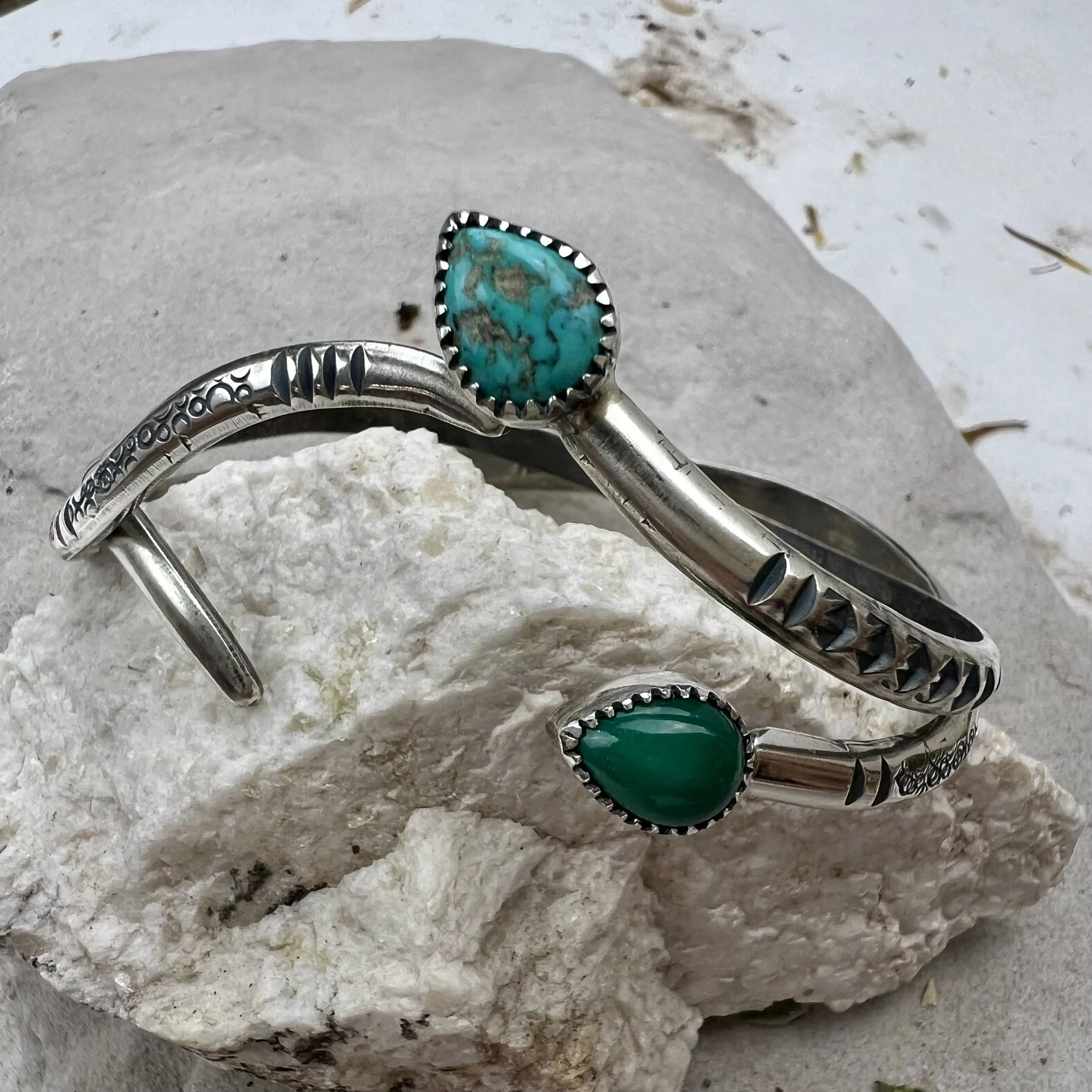 "Make it at Meltdown" Stamped Snake Bracelet