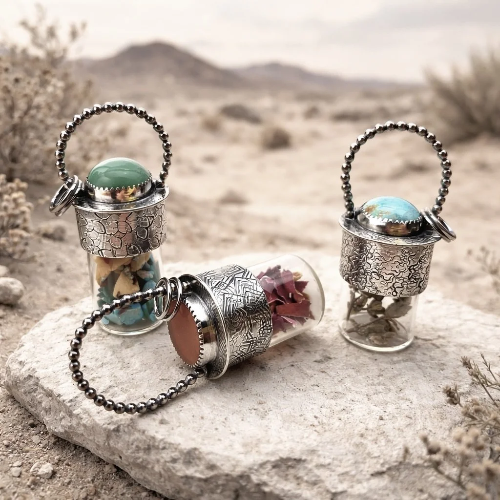 "Make it at Meltdown" Botanical Amulet