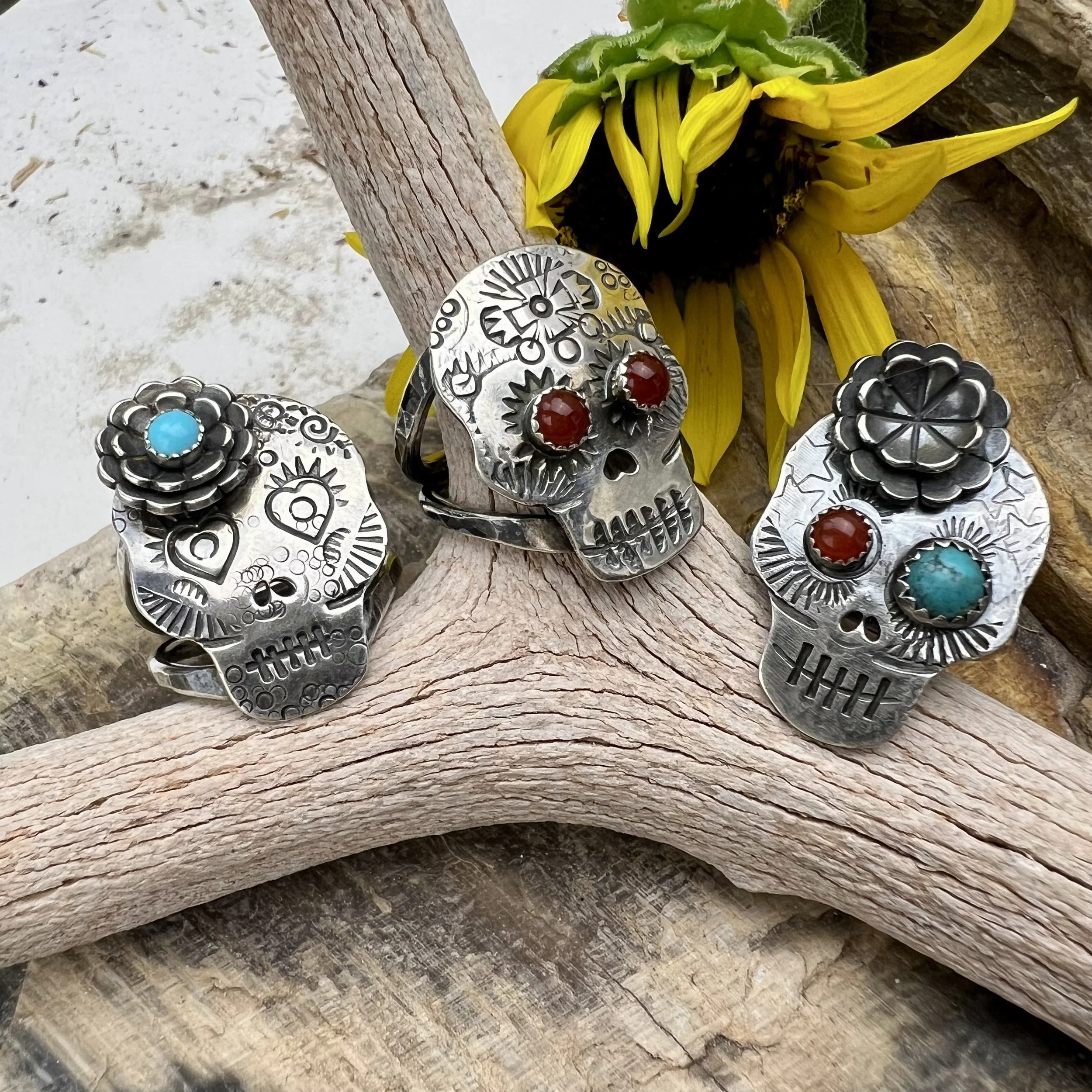 "Make it at Meltdown" Sugar Skull Ring