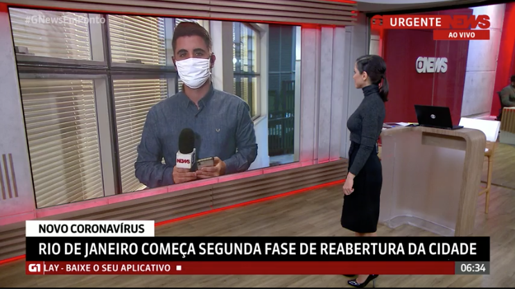 Rio de Janeiro começa segunda fase de reabertura da cidade