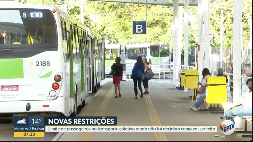 Limite de passageiros no transporte coletivo ainda aguarda definição em Ribeirão Preto
