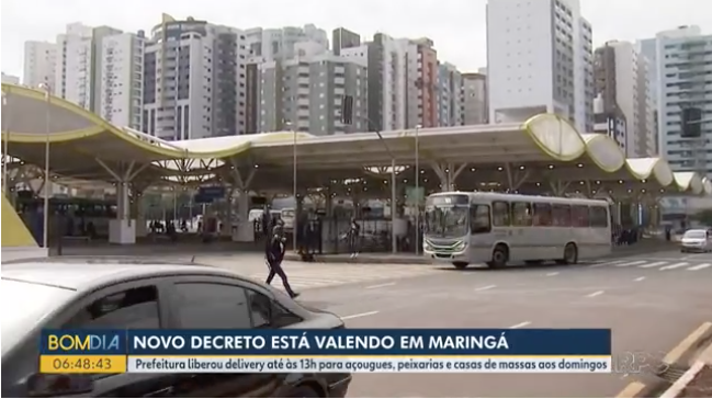 Prefeitura volta atrás e publica decreto que libera transporte público aos finais de semana, em Maringá