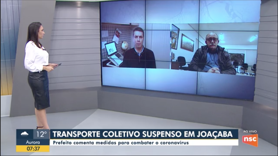 Prefeito de Joaçaba fala sobre suspensão do transporte coletivo e restrições