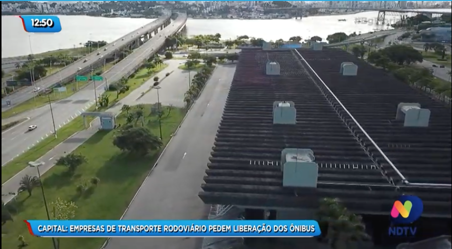 Florianópolis: empresas de transporte rodoviário pedem liberação dos ônibus