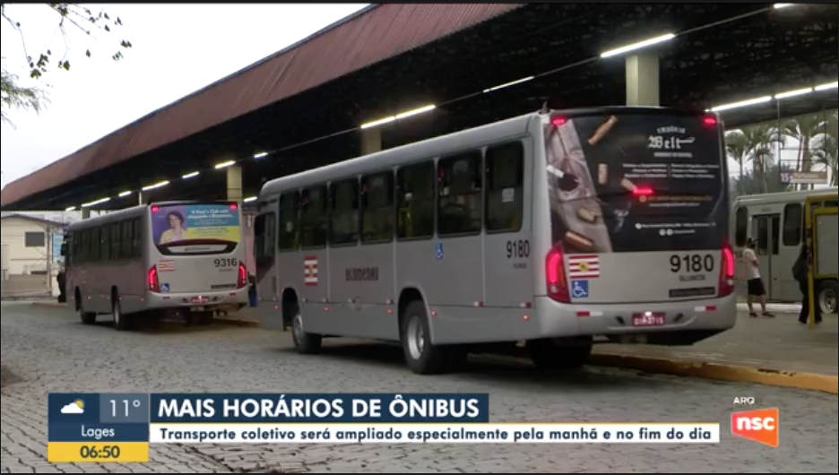 Transporte coletivo terá mais horários em Blumenau