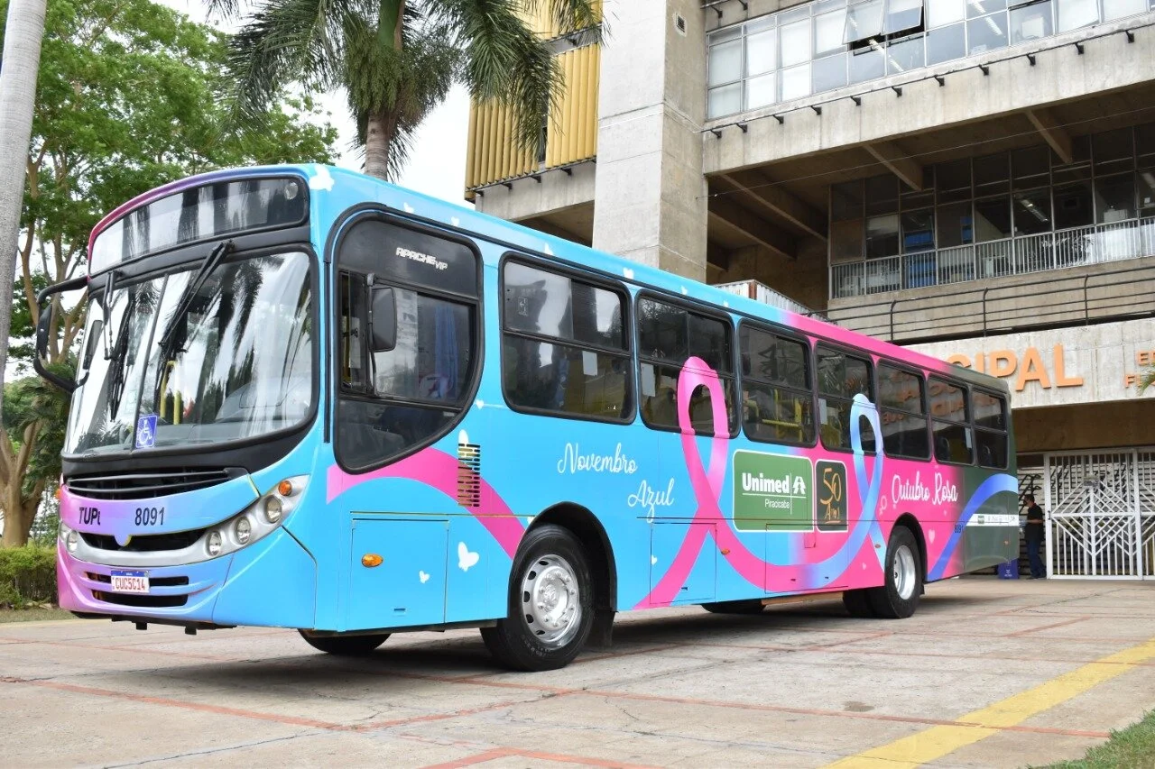 Piracicaba lança ônibus da saúde em parceria com TUPi, Unimed e prefeitura