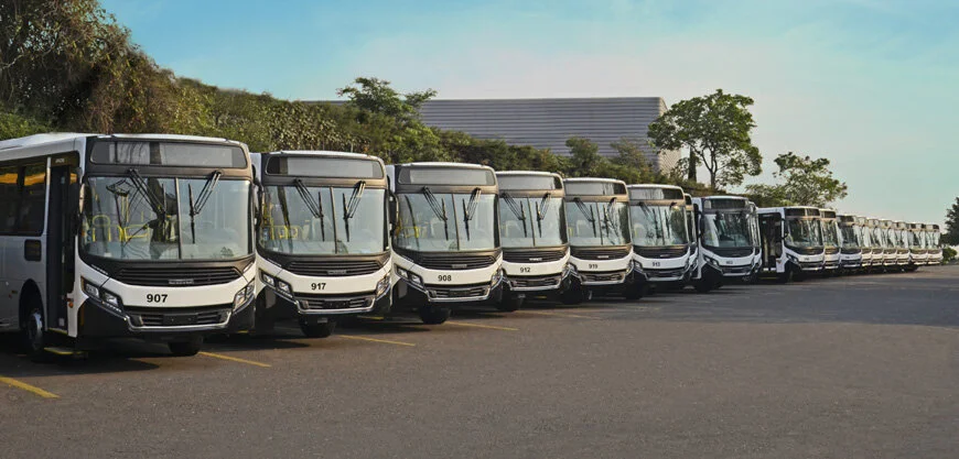 Caio vende 132 ônibus com soluções de biossegurança para Angola