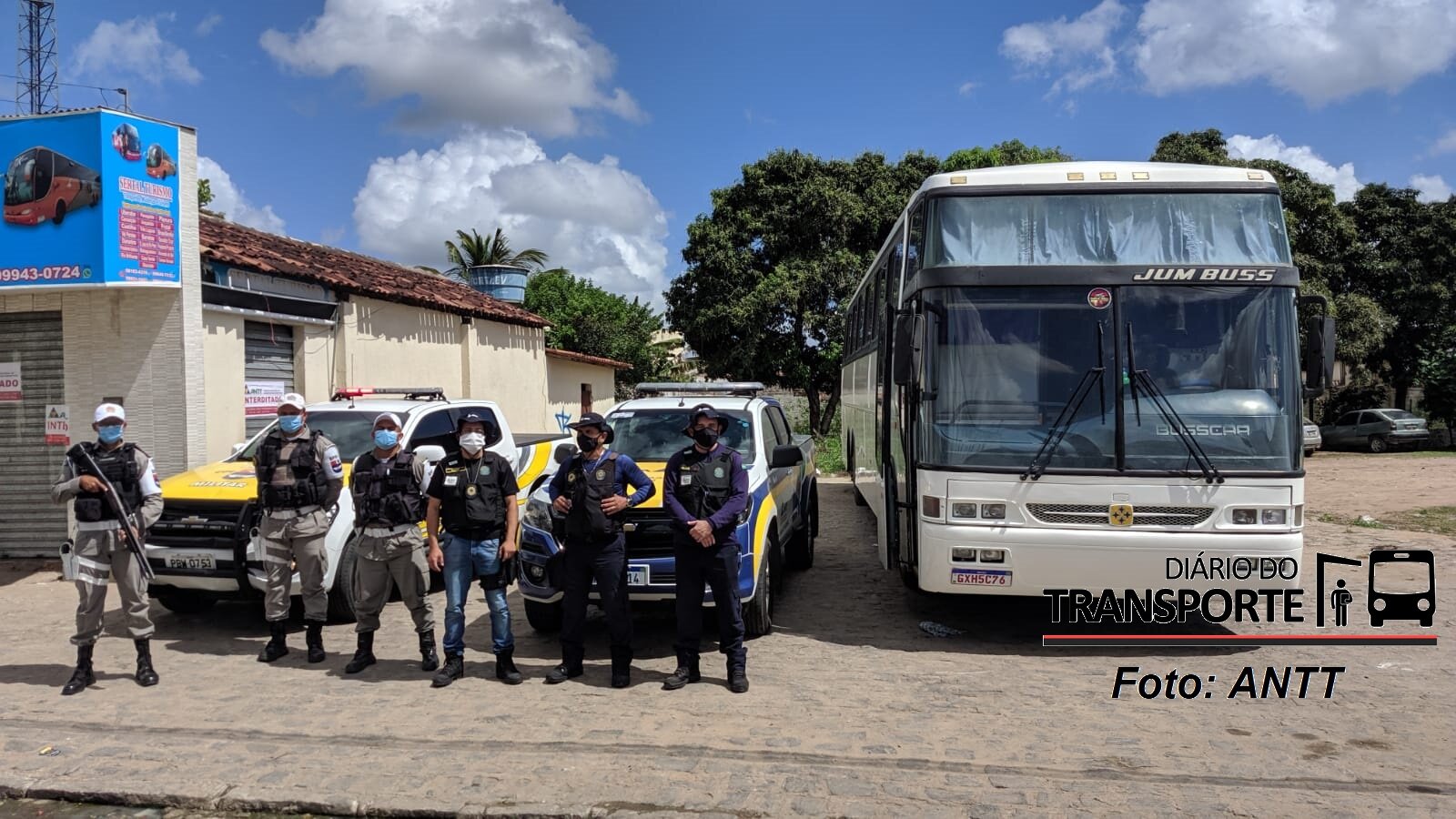 ANTT utiliza drone em fiscalização a empresas de venda de passagens para transporte clandestino em Arapiraca (AL)