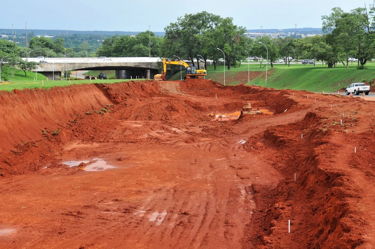 Nova pista de concreto exclusiva para ônibus