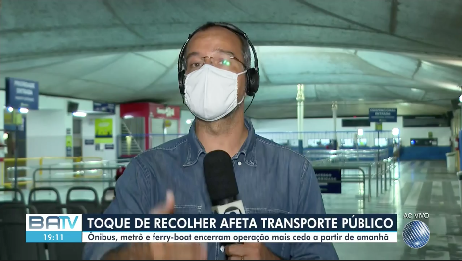 Mudanças no transporte público de Salvador serão adotadas após o toque de recolher