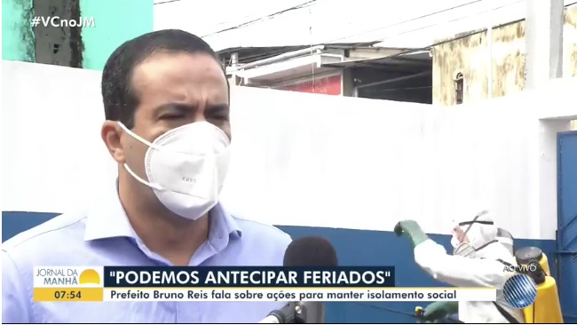Bruno Reis avalia antecipação de feriados e revela que governo vai suspender transporte intermunicipal na Semana Santa