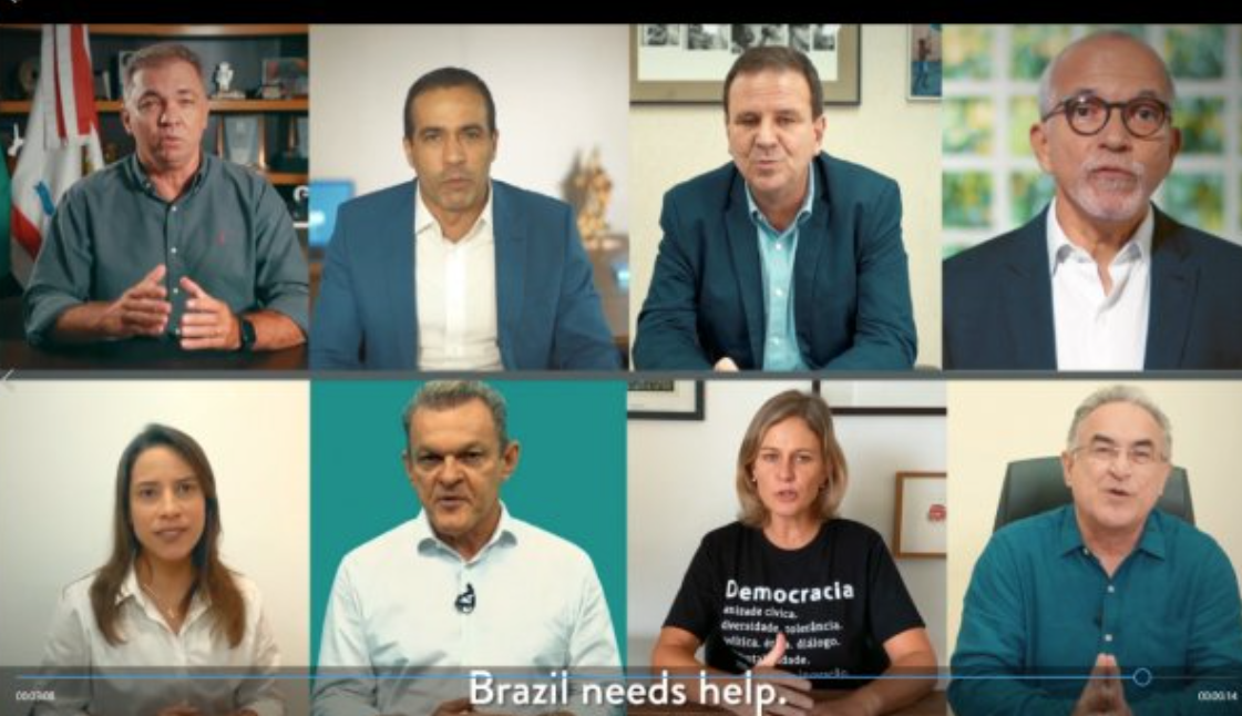 VÍDEO: Diante de agravamento da pandemia e sem políticas nacionais, prefeitos brasileiros pedem auxílio internacional para que o Brasil volte a crescer