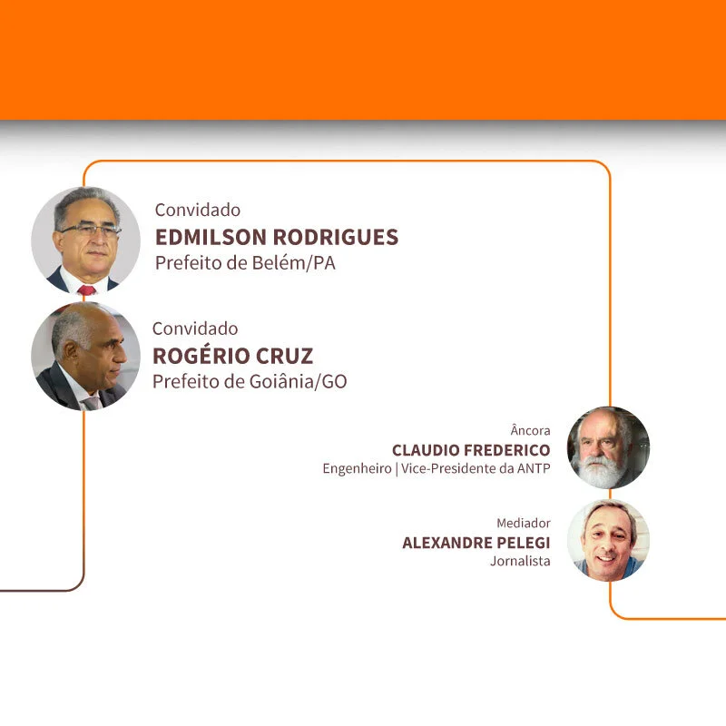 AntpCafé de 11 de maio de 2021 ouvirá os Prefeitos Edmilson Rodrigues (Belém) e Rogério Cruz (Goiânia)