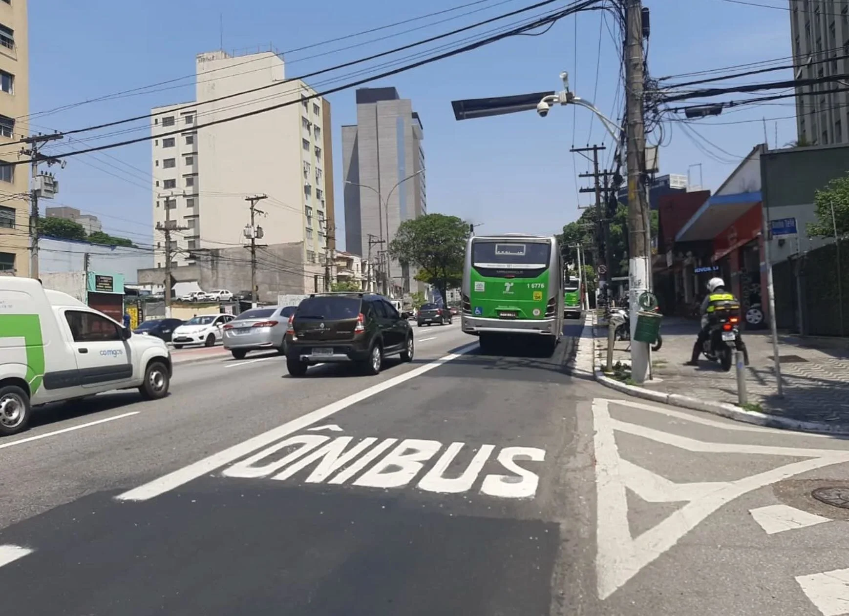 Grajaú e Viaduto Antártica recebem novas faixas de ônibus na capital paulista