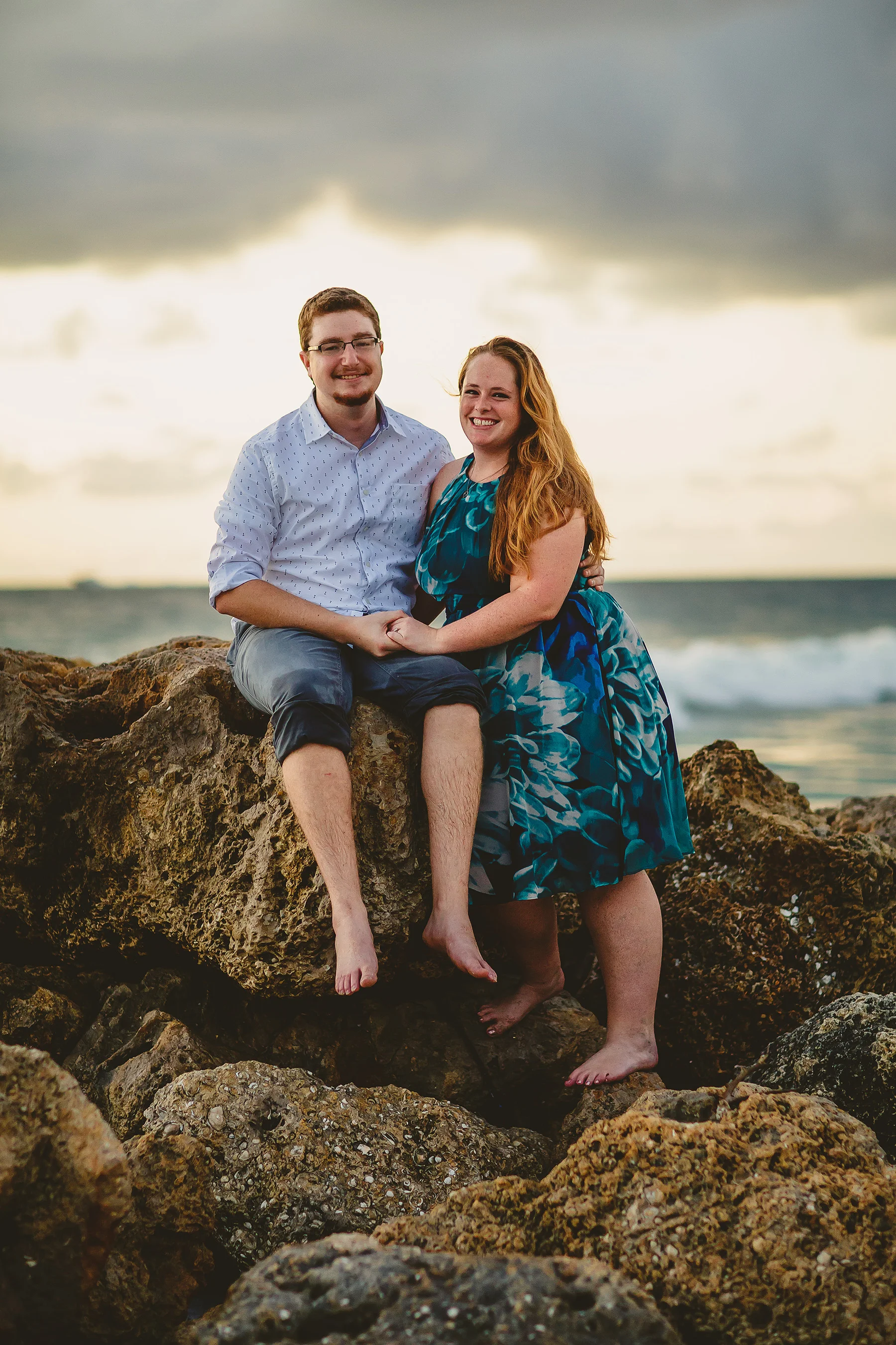 engaged-couple-beach-portraits-tiny-house-photo.jpg