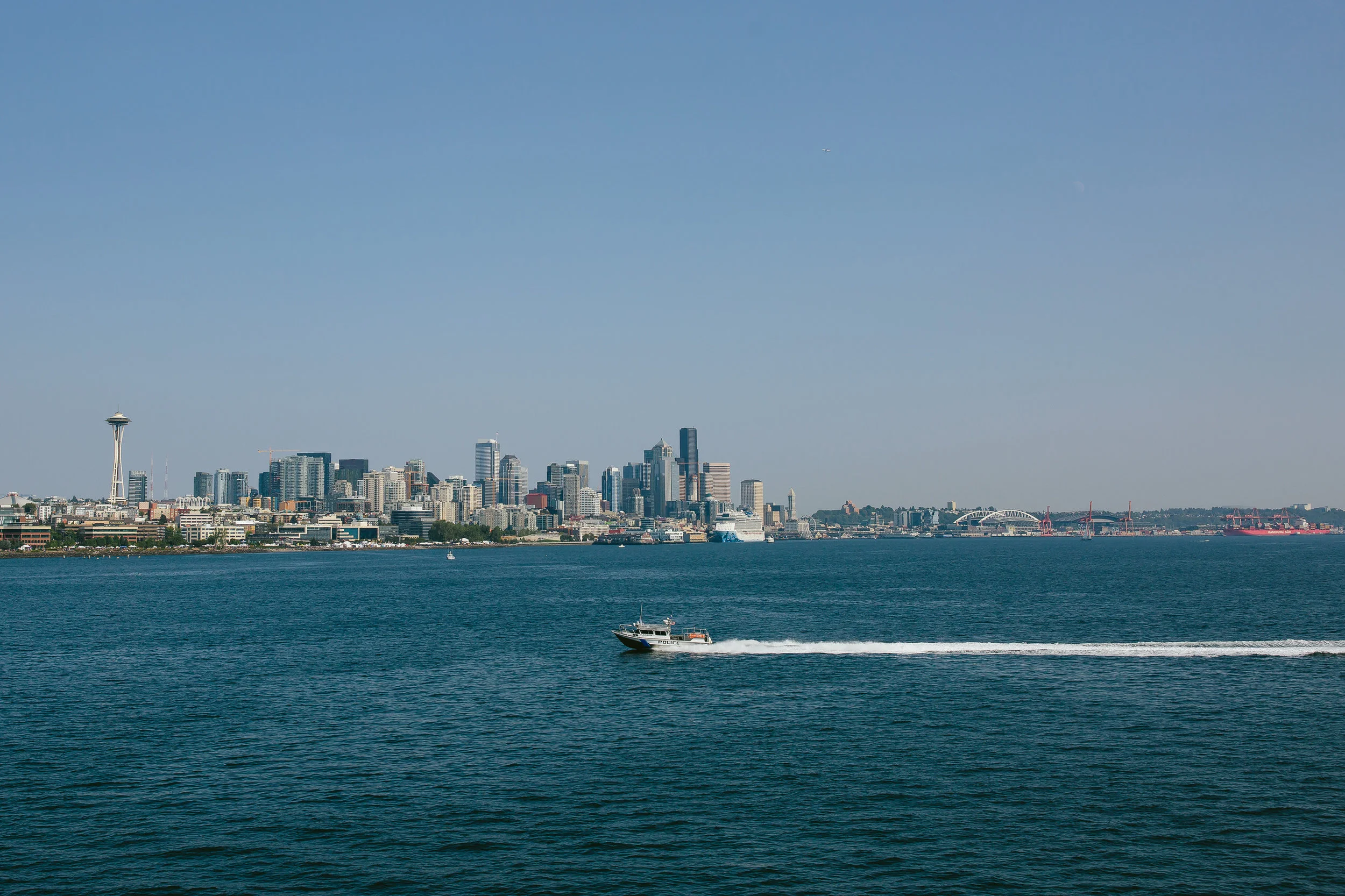 seattle skyline from the ruby princess ship vacation pictures tiny house photo
