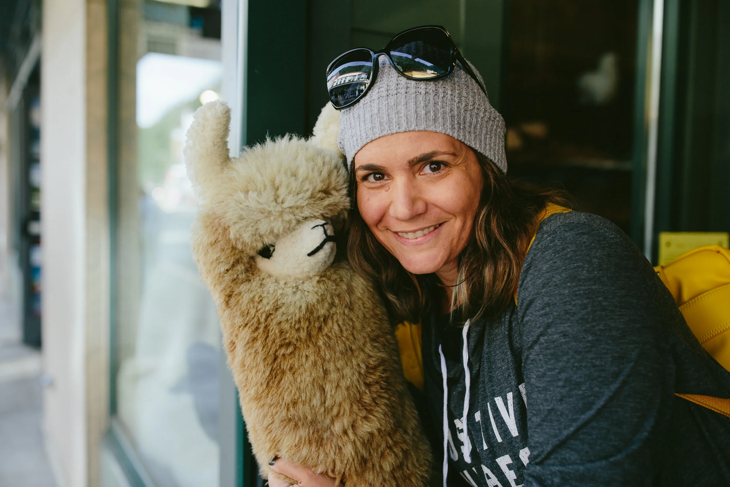 stephie loves llamas!